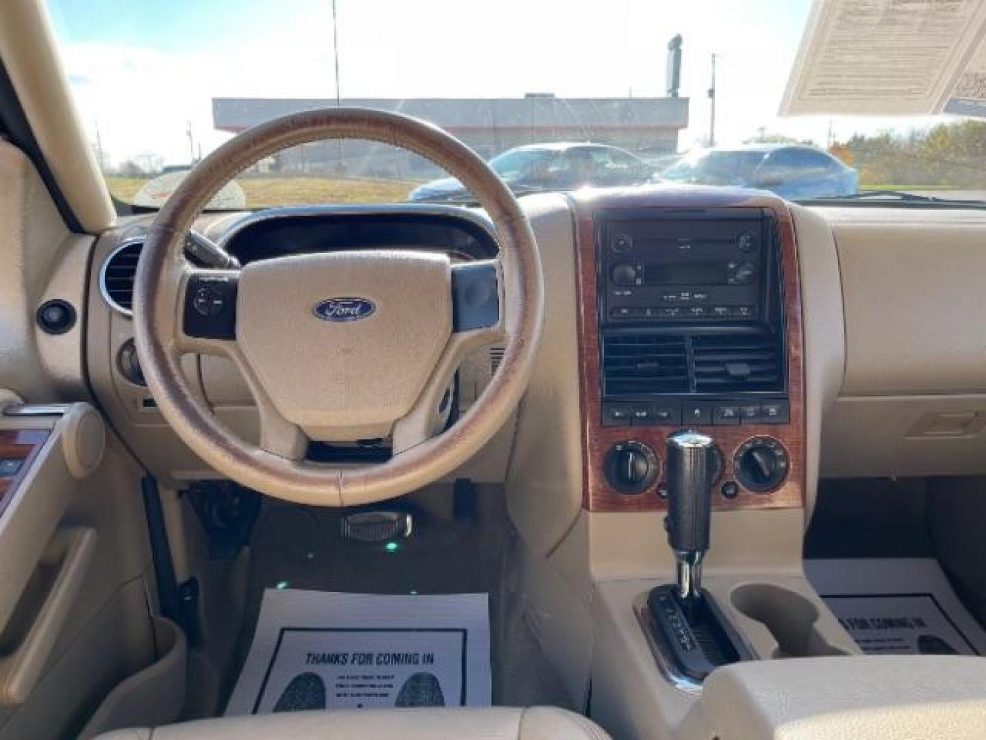 2007 Dark Cherry Metallic Ford Explorer Eddie Bauer 4.0L 4WD (1FMEU74E77U) with an 4.0L V6 SOHC 16V engine, 5-Speed Automatic transmission, located at 4508 South Dixie Dr, Moraine, OH, 45439, (937) 908-9800, 39.689976, -84.218452 - Photo#6