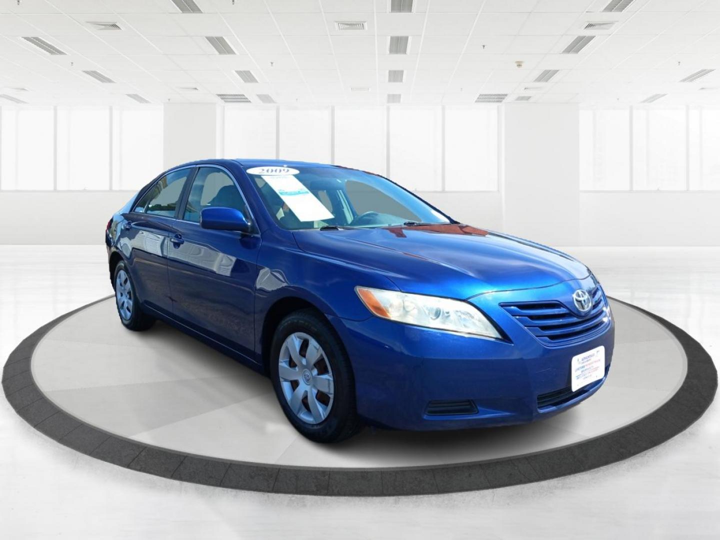 2009 Blue Ribbon Metallic Toyota Camry (4T4BE46K49R) with an 2.4L L4 DOHC 16V engine, 5-Speed Automatic transmission, located at 1230 East Main St, Xenia, OH, 45385, (937) 908-9800, 39.688026, -83.910172 - Photo#0