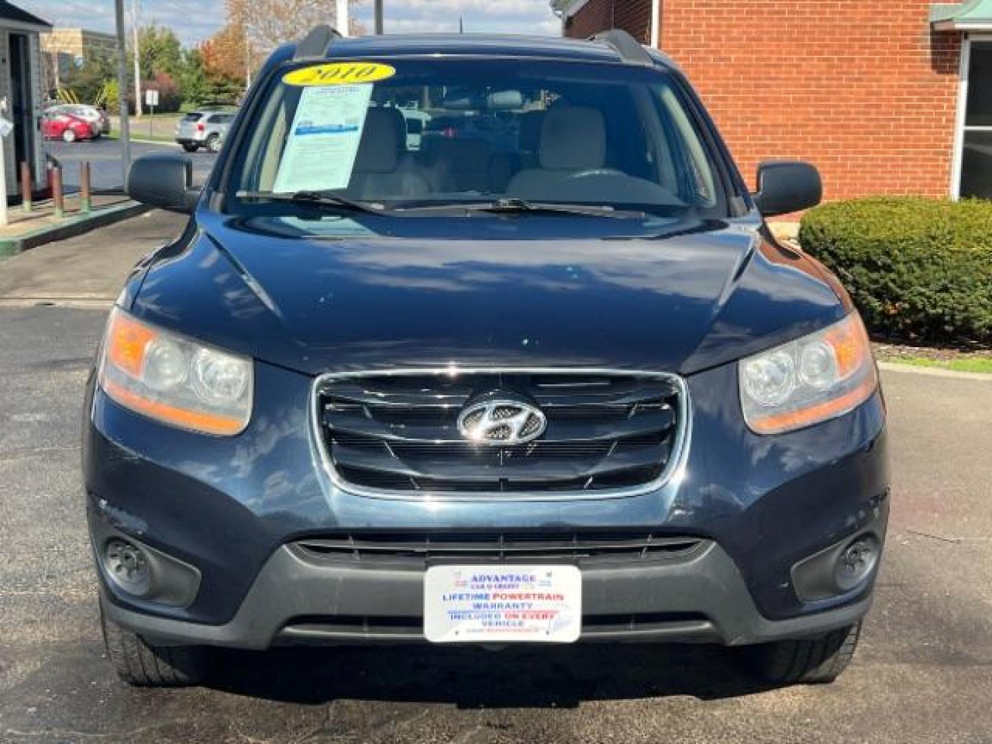 2010 Gray Hyundai Santa Fe GLS (5NMSGDAB1AH) , 6V transmission, located at 401 Woodman Dr, Riverside, OH, 45431, (937) 908-9800, 39.760899, -84.123421 - Photo#1