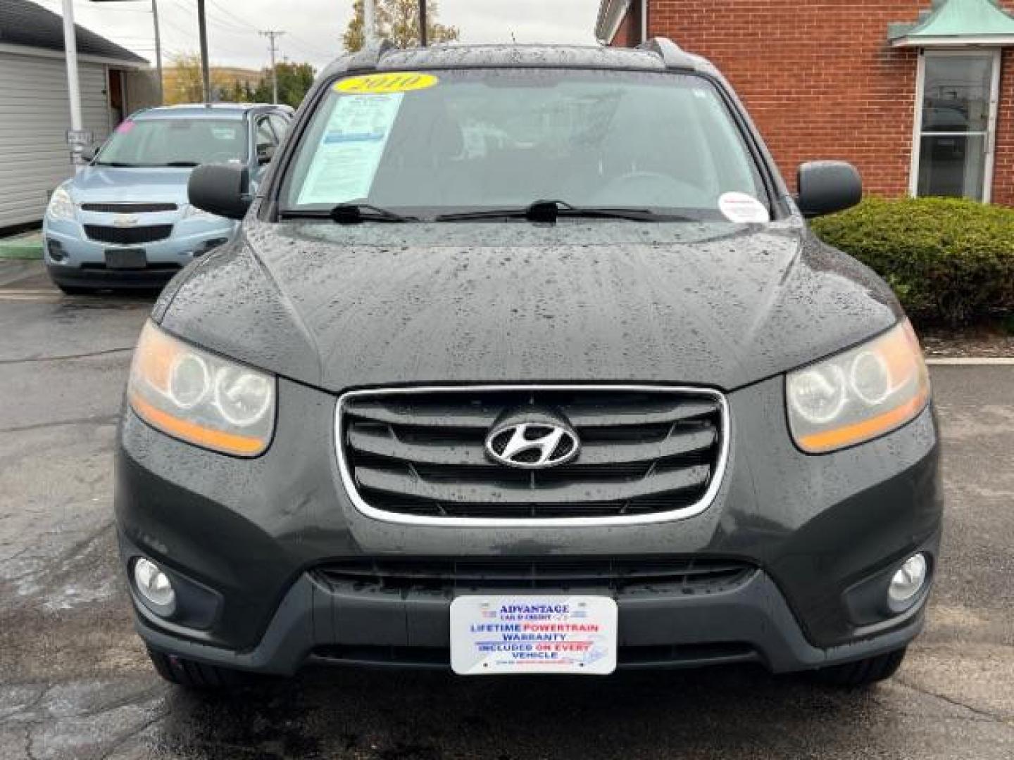 2010 Harbor Gray Metallic Hyundai Santa Fe SE 3.5 FWD (5NMSH4AGXAH) with an 3.5L V6 DOHC 24V engine, 6-Speed Automatic transmission, located at 401 Woodman Dr, Riverside, OH, 45431, (937) 908-9800, 39.760899, -84.123421 - Photo#1