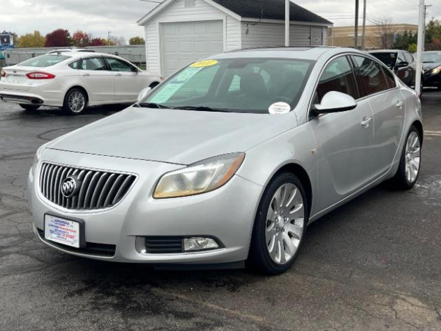 2011 Quicksilver Metallic Buick Regal CXL Turbo - 7XT (2G4G15GV5B9) with an 2.2L L4 DOHC 16V TURBO engine, located at 4508 South Dixie Dr, Moraine, OH, 45439, (937) 908-9800, 39.689976, -84.218452 - Photo#2