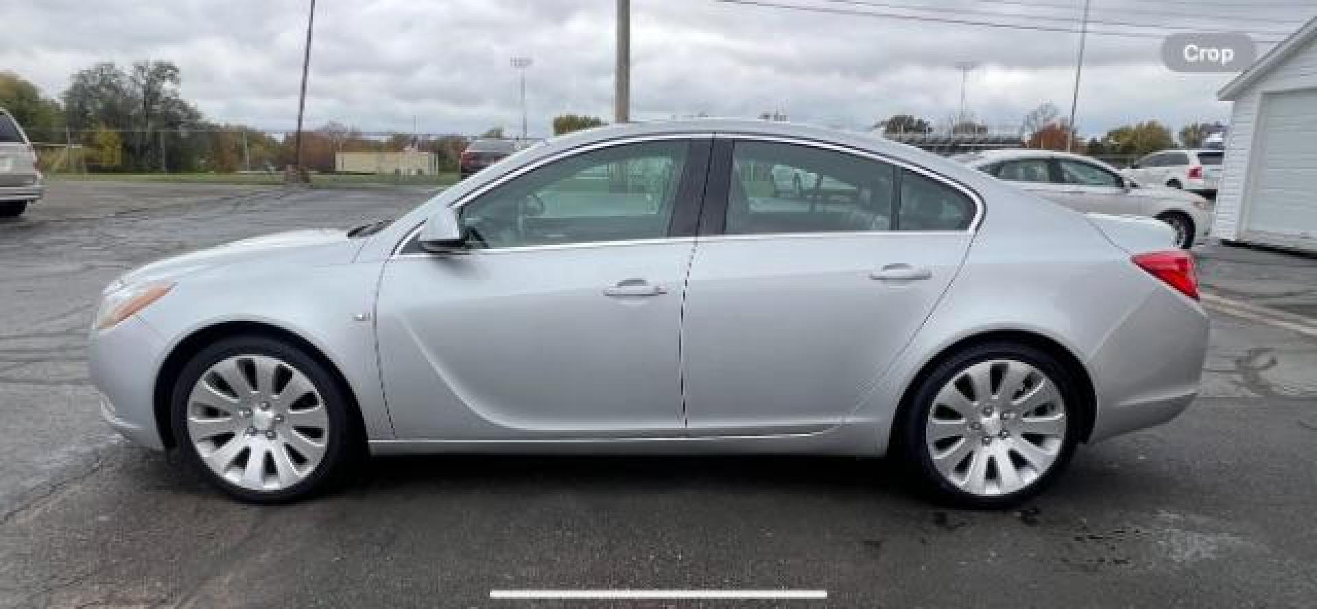 2011 Quicksilver Metallic Buick Regal CXL Turbo - 7XT (2G4G15GV5B9) with an 2.2L L4 DOHC 16V TURBO engine, located at 4508 South Dixie Dr, Moraine, OH, 45439, (937) 908-9800, 39.689976, -84.218452 - Photo#3