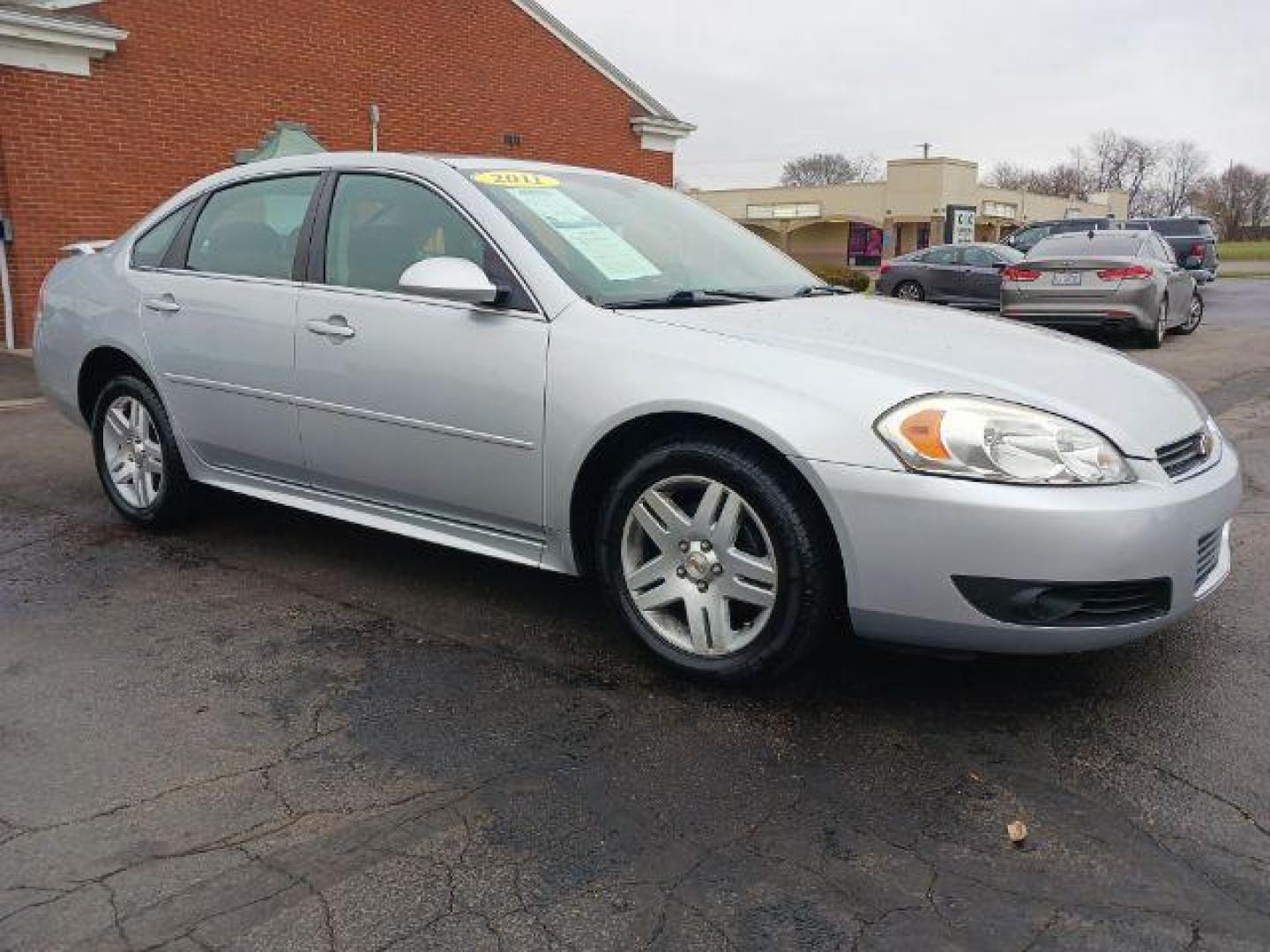 2011 Silver Ice Metallic Chevrolet Impala LT (2G1WB5EK6B1) with an 3.5L V6 OHV 12V FFV engine, 4-Speed Automatic transmission, located at 4508 South Dixie Dr, Moraine, OH, 45439, (937) 908-9800, 39.689976, -84.218452 - Photo#0