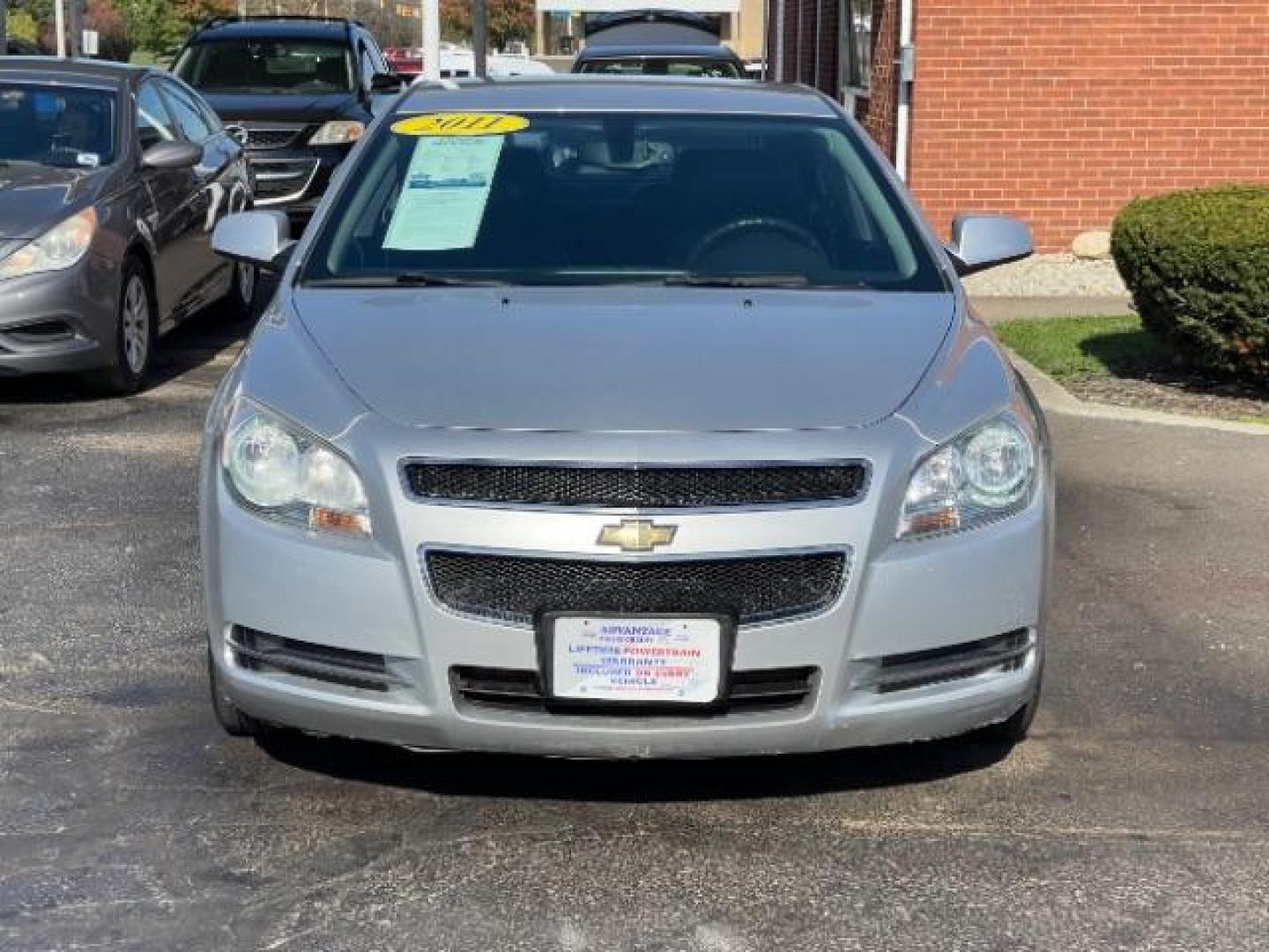 2011 Silver Ice Metallic Chevrolet Malibu 2LT (1G1ZD5E1XBF) with an 2.4L L4 DOHC 16V engine, 6-Speed Automatic transmission, located at 4508 South Dixie Dr, Moraine, OH, 45439, (937) 908-9800, 39.689976, -84.218452 - Photo#1