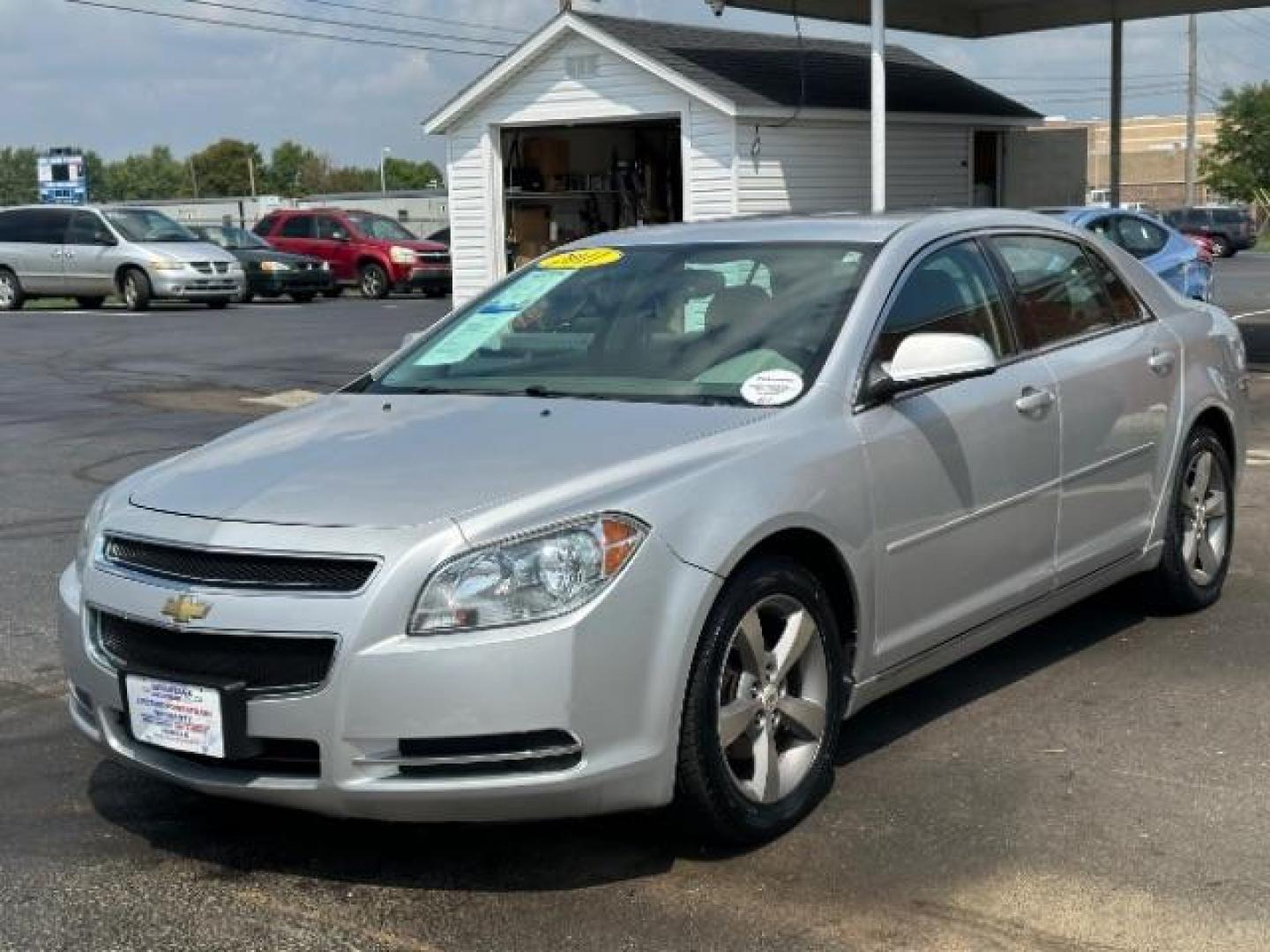 2011 Silver Ice Metallic Chevrolet Malibu 1LT (1G1ZC5E14BF) with an 2.4L L4 DOHC 16V engine, 6-Speed Automatic transmission, located at 401 Woodman Dr, Riverside, OH, 45431, (937) 908-9800, 39.760899, -84.123421 - Photo#2