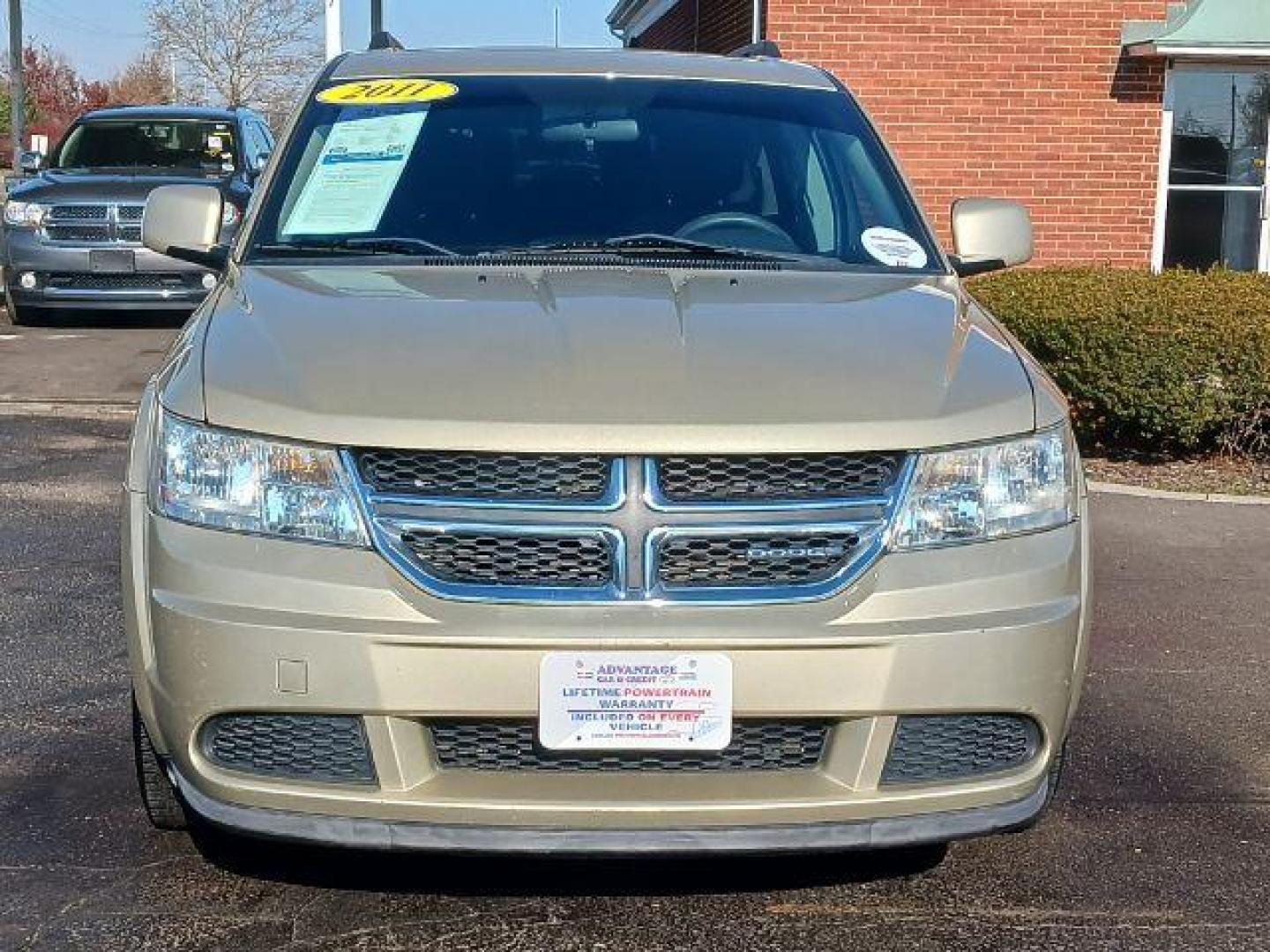 2011 White Gold Dodge Journey Mainstreet (3D4PG1FG9BT) with an 3.6L V6 DOHC 24V engine, 6-Speed Automatic transmission, located at 4508 South Dixie Dr, Moraine, OH, 45439, (937) 908-9800, 39.689976, -84.218452 - Photo#1