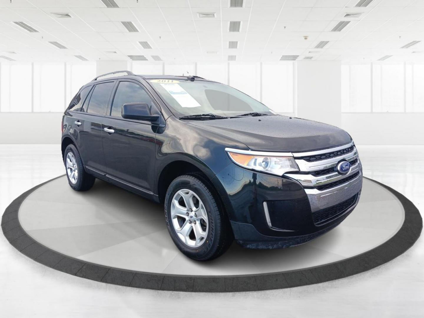 2011 Tuxedo Black Metallic Ford Edge SEL AWD (2FMDK4JC0BB) with an 3.5L V6 DOHC 24V engine, 6-Speed Automatic transmission, located at 880 E. National Road, Vandalia, OH, 45377, (937) 908-9800, 39.891918, -84.183594 - Photo#0