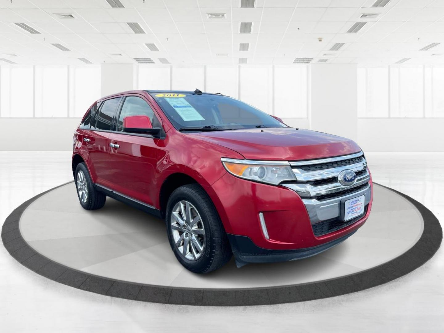 2011 Red Candy Metallic Ford Edge (2FMDK3JC6BB) with an 3.5L V6 DOHC 24V engine, 6-Speed Automatic transmission, located at 880 E. National Road, Vandalia, OH, 45377, (937) 908-9800, 39.891918, -84.183594 - Photo#0