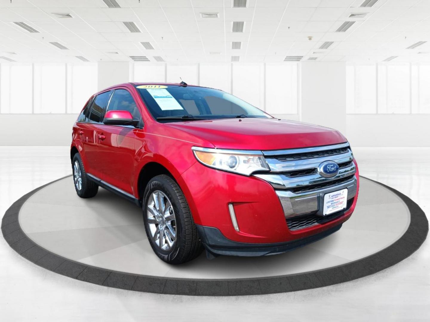 2011 Red Candy Metallic Ford Edge (2FMDK3KC4BB) with an 3.5L V6 DOHC 24V engine, 6-Speed Automatic transmission, located at 1230 East Main St, Xenia, OH, 45385, (937) 908-9800, 39.688026, -83.910172 - Photo#0