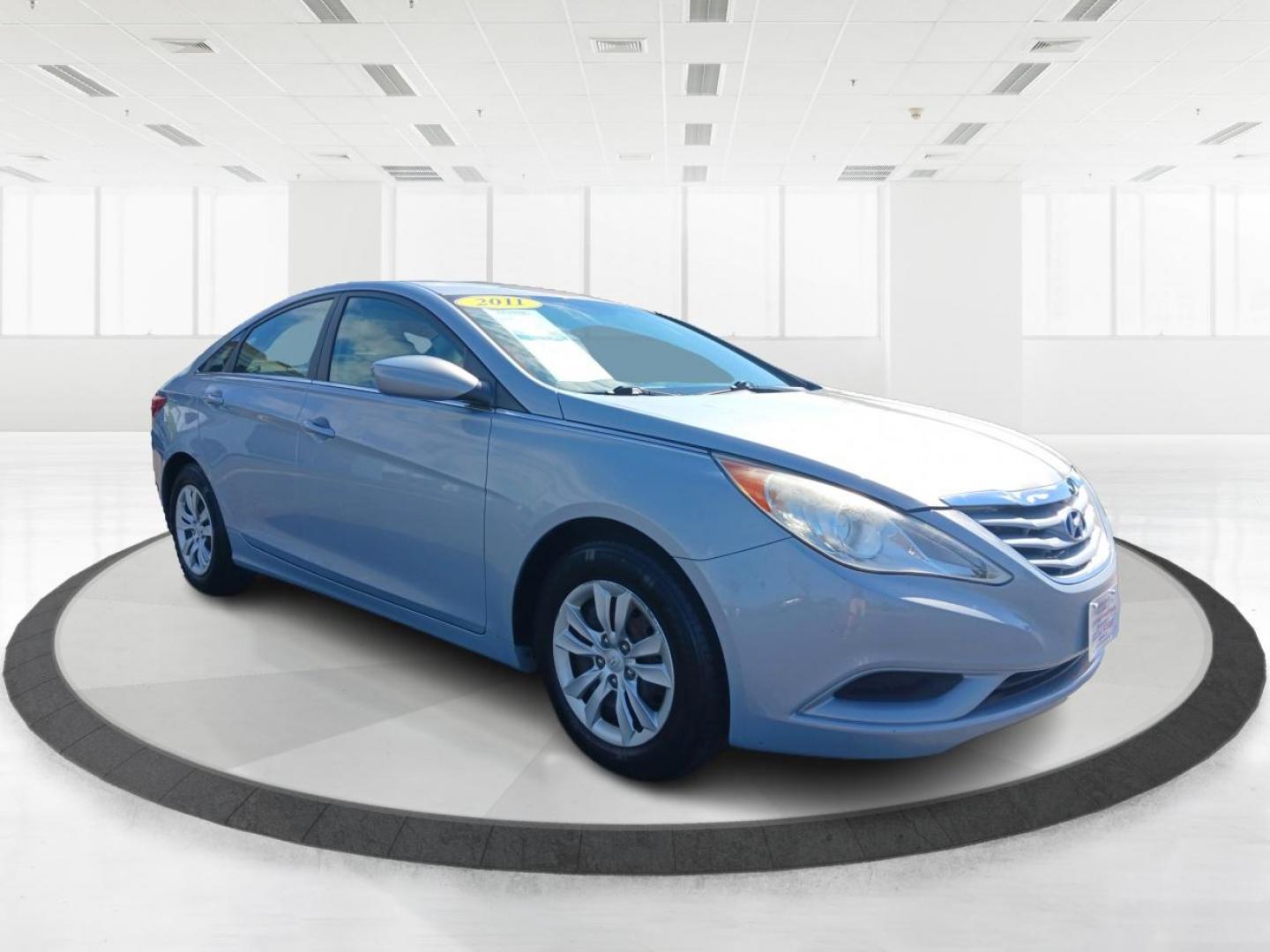 2011 Pacific Blue Pearl Hyundai Sonata GLS Auto (5NPEB4AC9BH) with an 2.4L L4 DOHC 16V engine, 6-Speed Automatic transmission, located at 4508 South Dixie Dr, Moraine, OH, 45439, (937) 908-9800, 39.689976, -84.218452 - Photo#0