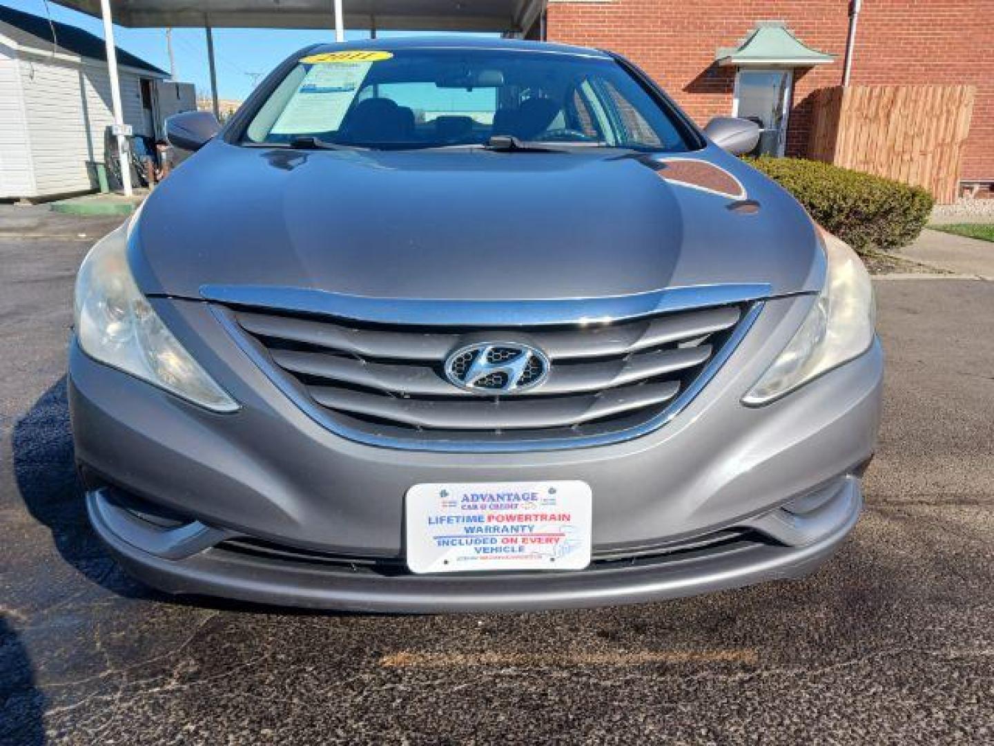 2011 Harbor Gray Metallic Hyundai Sonata GLS Auto (5NPEB4AC0BH) with an 2.4L L4 DOHC 16V engine, 6-Speed Automatic transmission, located at 1099 N County Rd 25A, Troy, OH, 45373, (937) 908-9800, 40.057079, -84.212883 - Photo#1