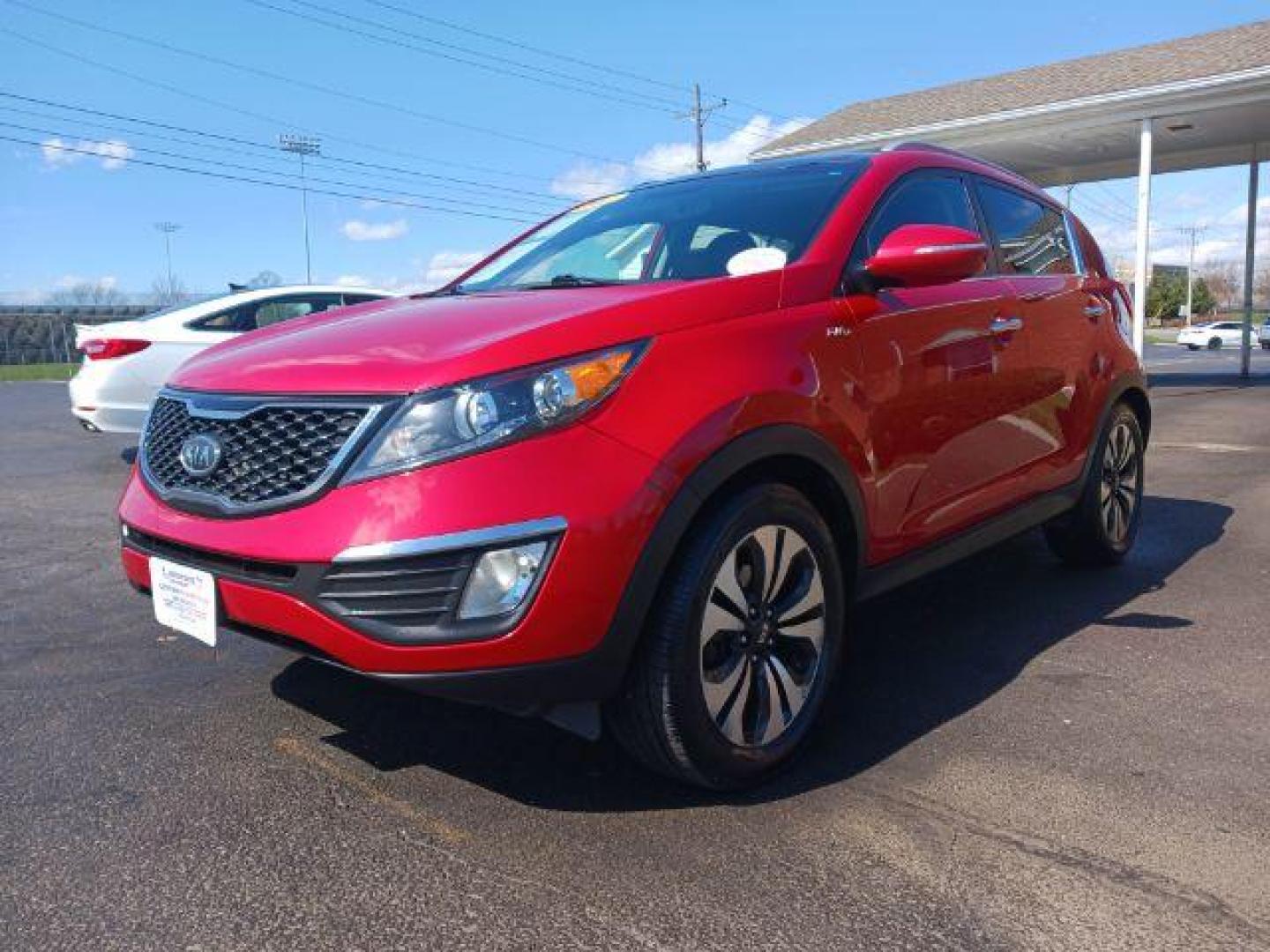 2011 Red Kia Sportage SX (KNDPCCA61B7) , located at 4508 South Dixie Dr, Moraine, OH, 45439, (937) 908-9800, 39.689976, -84.218452 - Photo#2