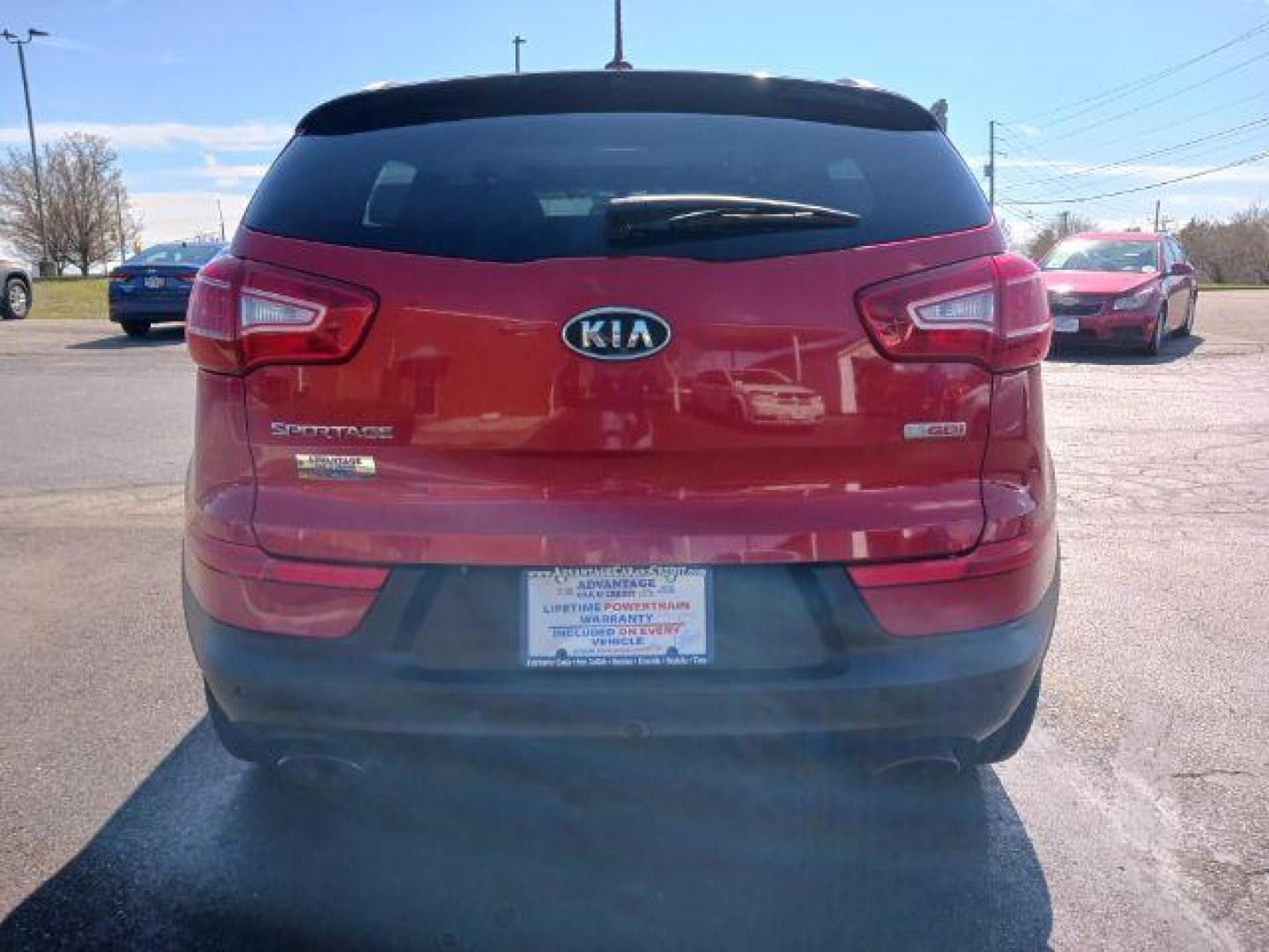 2011 Red Kia Sportage SX (KNDPCCA61B7) , located at 4508 South Dixie Dr, Moraine, OH, 45439, (937) 908-9800, 39.689976, -84.218452 - Photo#5