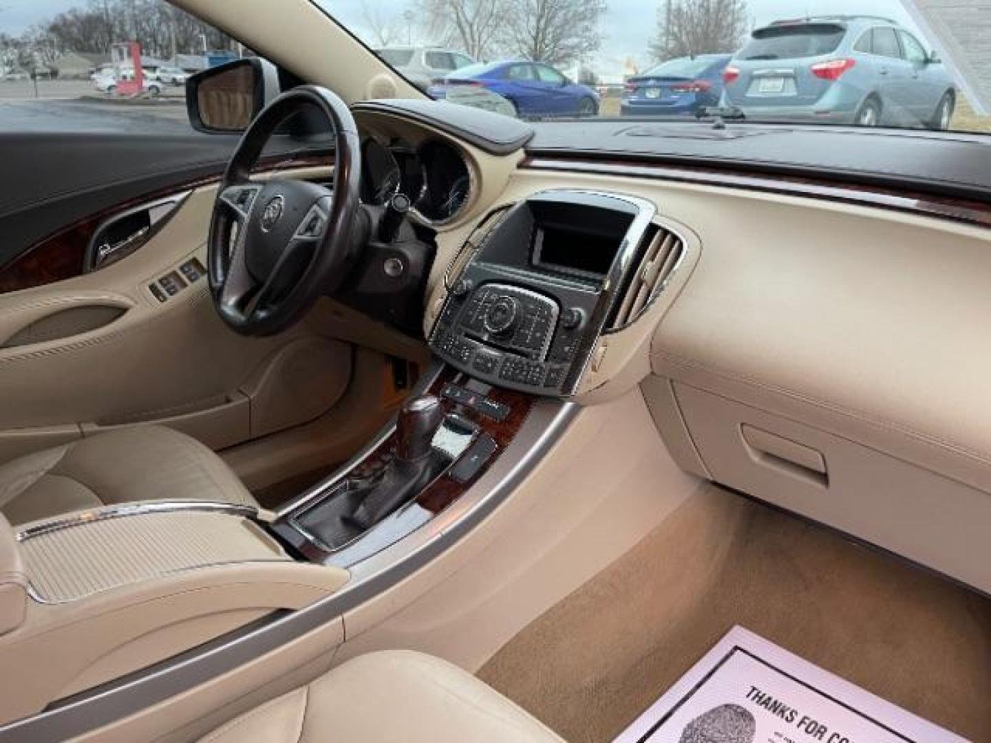 2012 Summit White Buick LaCrosse Leather Package (1G4GC5ER0CF) with an 2.4L L4 DOHC 16V engine, 6-Speed Automatic transmission, located at 1230 East Main St, Xenia, OH, 45385, (937) 908-9800, 39.688026, -83.910172 - Photo#10