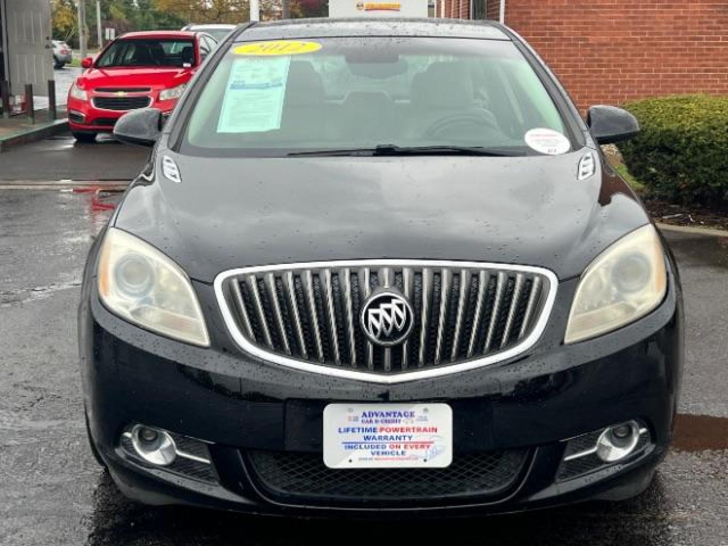 2012 Black Onyx Buick Verano Base (1G4PP5SK2C4) with an 2.4L L4 DOHC 16V FFV engine, 6-Speed Automatic transmission, located at 4508 South Dixie Dr, Moraine, OH, 45439, (937) 908-9800, 39.689976, -84.218452 - Photo#1