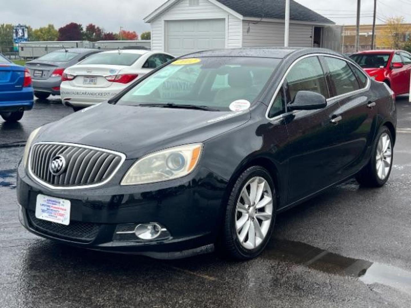 2012 Black Onyx Buick Verano Base (1G4PP5SK2C4) with an 2.4L L4 DOHC 16V FFV engine, 6-Speed Automatic transmission, located at 4508 South Dixie Dr, Moraine, OH, 45439, (937) 908-9800, 39.689976, -84.218452 - Photo#2