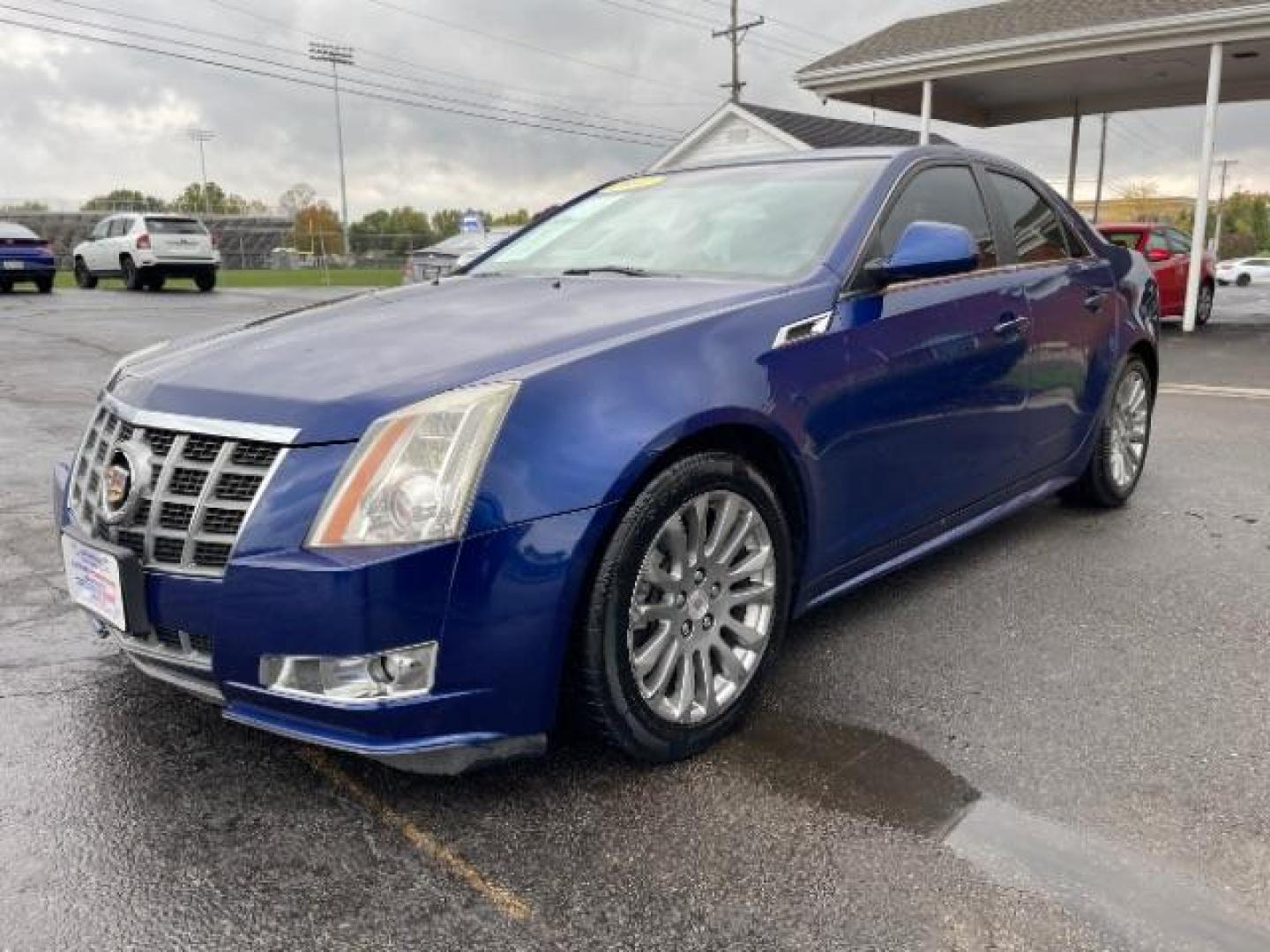 2012 Opulent Blue Metallic Cadillac CTS 3.6L Performance AWD (1G6DL5E37C0) with an 3.6L V6 DOHC 24V FFV engine, 6-Speed Automatic transmission, located at 1230 East Main St, Xenia, OH, 45385, (937) 908-9800, 39.688026, -83.910172 - Photo#1