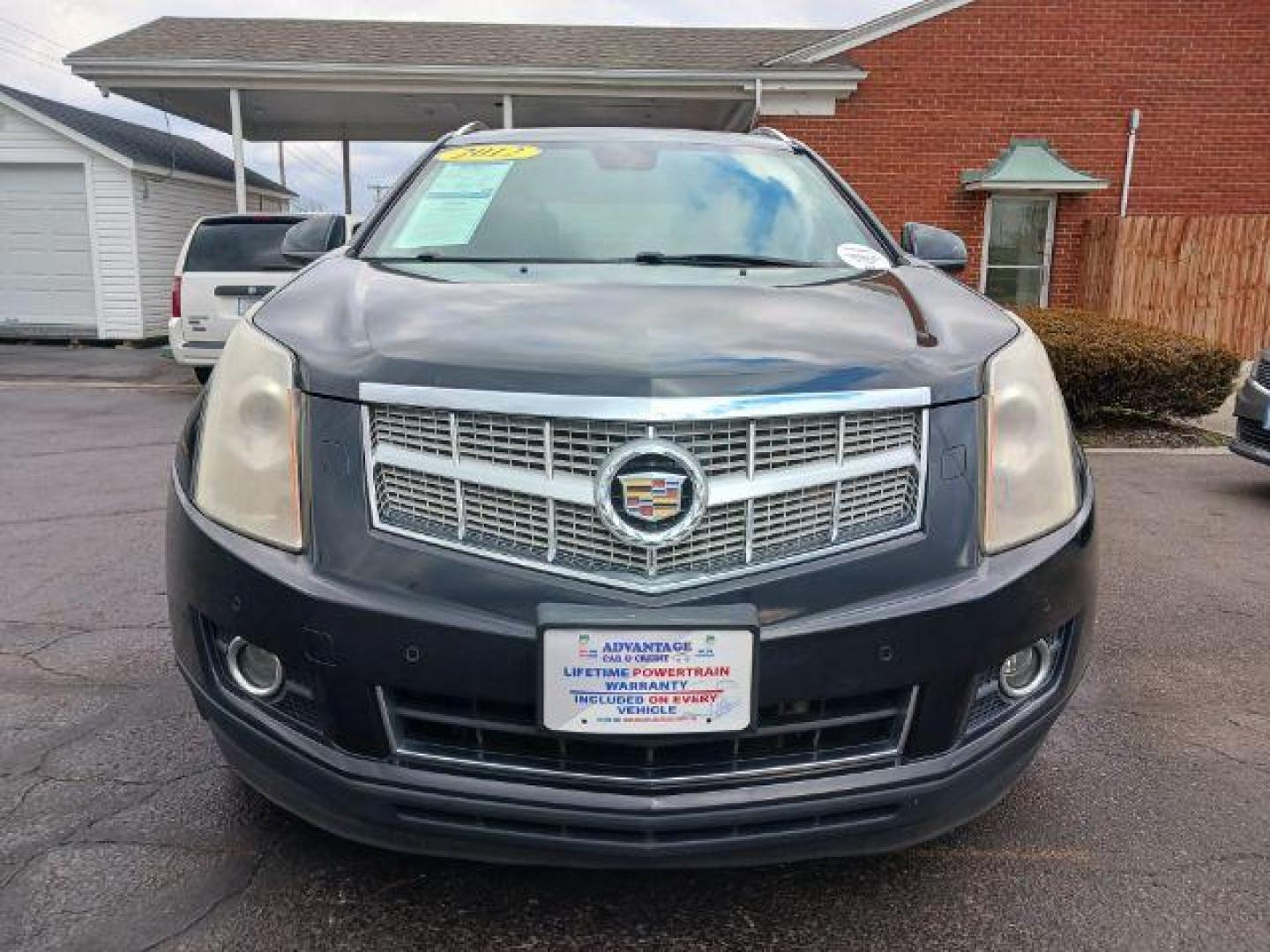 2012 Black Ice Metallic Cadillac SRX Premium AWD (3GYFNFE30CS) with an 3.6L V6 DOHC 24V FFV engine, 6-Speed Automatic transmission, located at 1230 East Main St, Xenia, OH, 45385, (937) 908-9800, 39.688026, -83.910172 - Photo#1