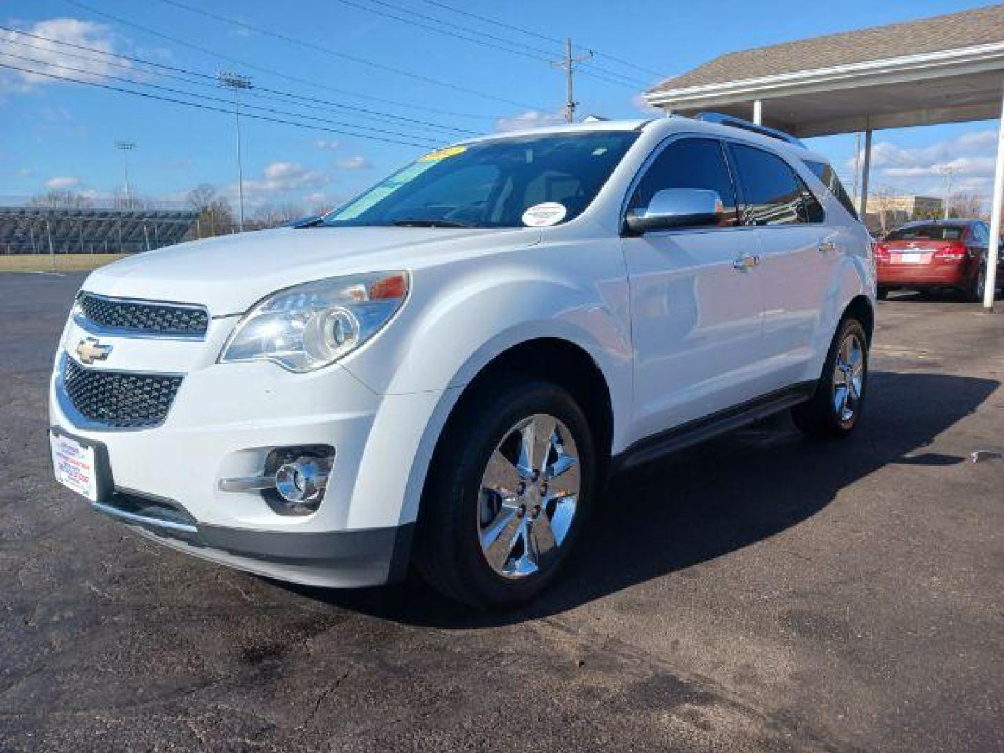 2012 Summit White Chevrolet Equinox LTZ 2WD (2GNALFEK9C6) with an 2.4L L4 DOHC 16V engine, 6-Speed Automatic transmission, located at 401 Woodman Dr, Riverside, OH, 45431, (937) 908-9800, 39.760899, -84.123421 - Photo#2