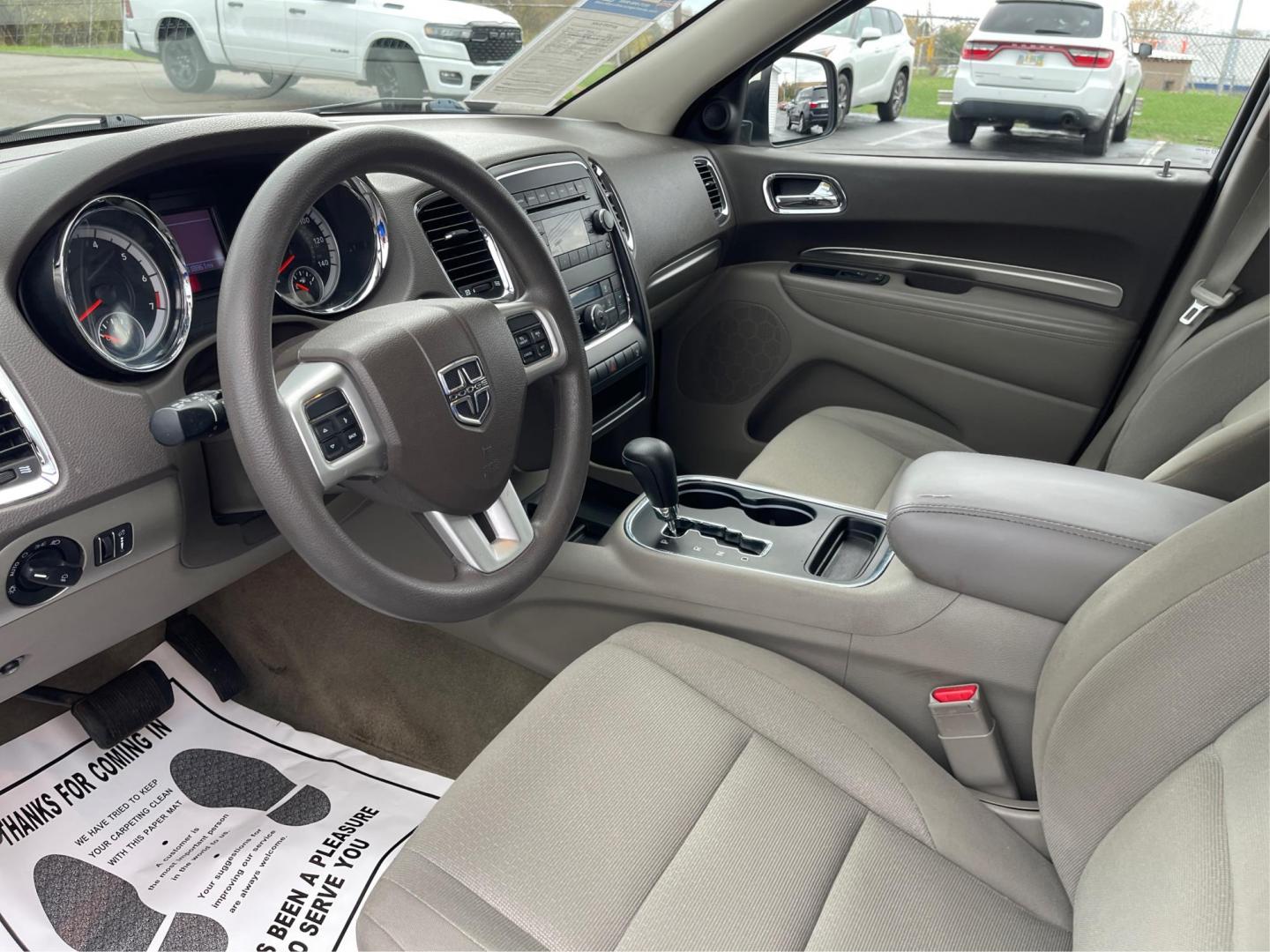 2012 Dodge Durango SXT AWD (1C4RDJAGXCC) with an 3.6L V6 DOHC 24V engine, 5-Speed Automatic transmission, located at 1184 Kauffman Ave, Fairborn, OH, 45324, (937) 908-9800, 39.807072, -84.030914 - Third Row - Photo#8