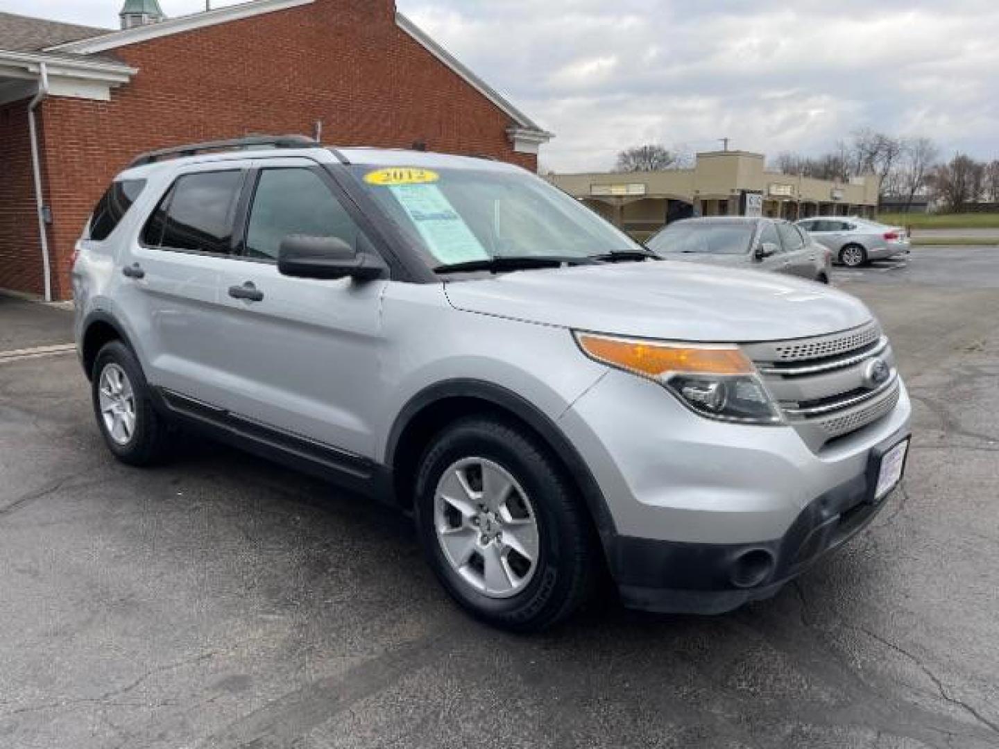 2012 Ingot Silver Metallic Ford Explorer Base FWD (1FMHK7B86CG) with an 3.5L V6 DOHC 24V engine, 6-Speed Automatic transmission, located at 1099 N County Rd 25A, Troy, OH, 45373, (937) 908-9800, 40.057079, -84.212883 - Photo#0