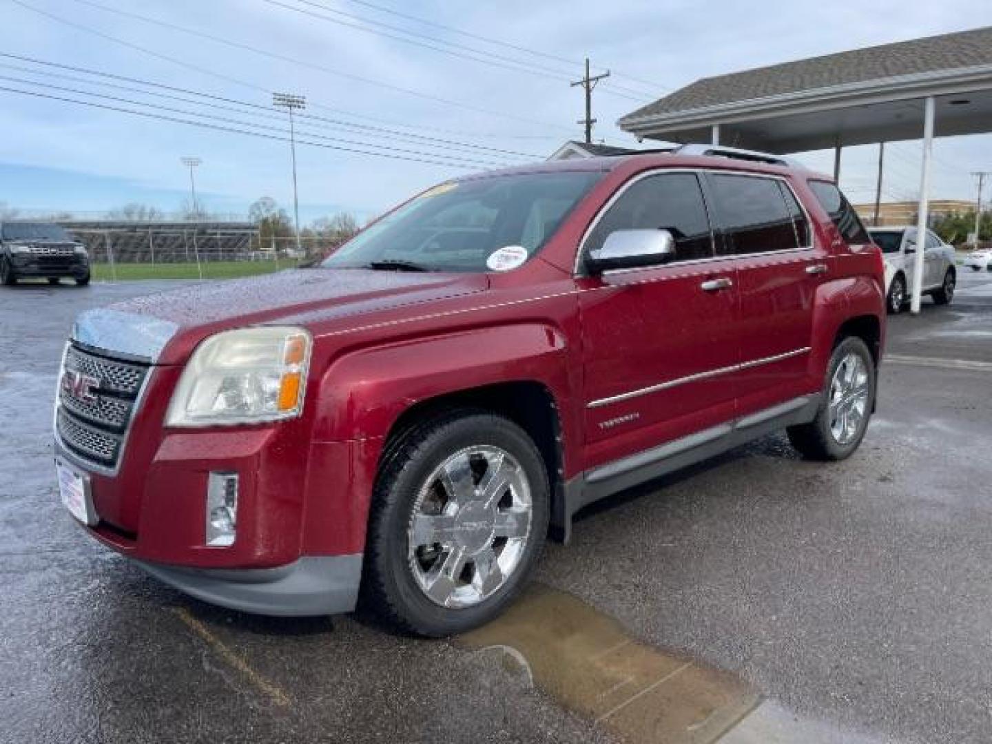 2012 Red GMC Terrain SLT2 AWD (2GKFLXE51C6) with an 3.0L V6 DOHC 24V engine, 6-Speed Automatic transmission, located at 401 Woodman Dr, Riverside, OH, 45431, (937) 908-9800, 39.760899, -84.123421 - Photo#1