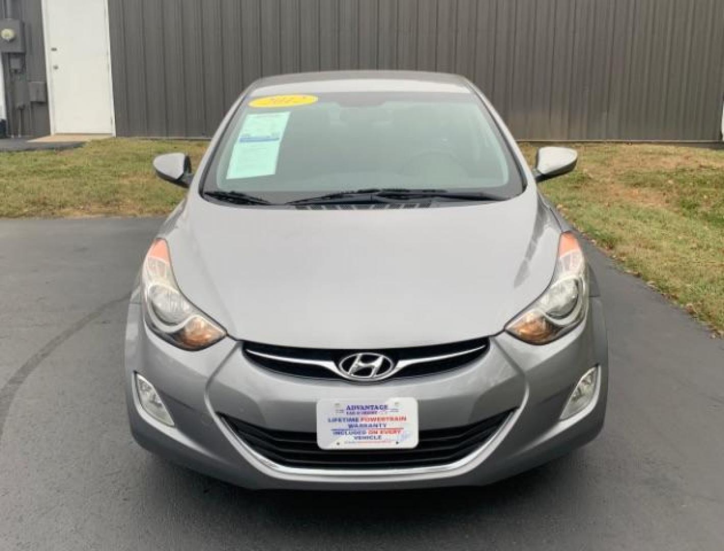 2012 Harbor Gray Metallic Hyundai Elantra GLS A/T (KMHDH4AE3CU) with an 1.8L L4 DOHC 16V engine, 6-Speed Automatic transmission, located at 1099 N County Rd 25A, Troy, OH, 45373, (937) 908-9800, 40.057079, -84.212883 - Photo#3