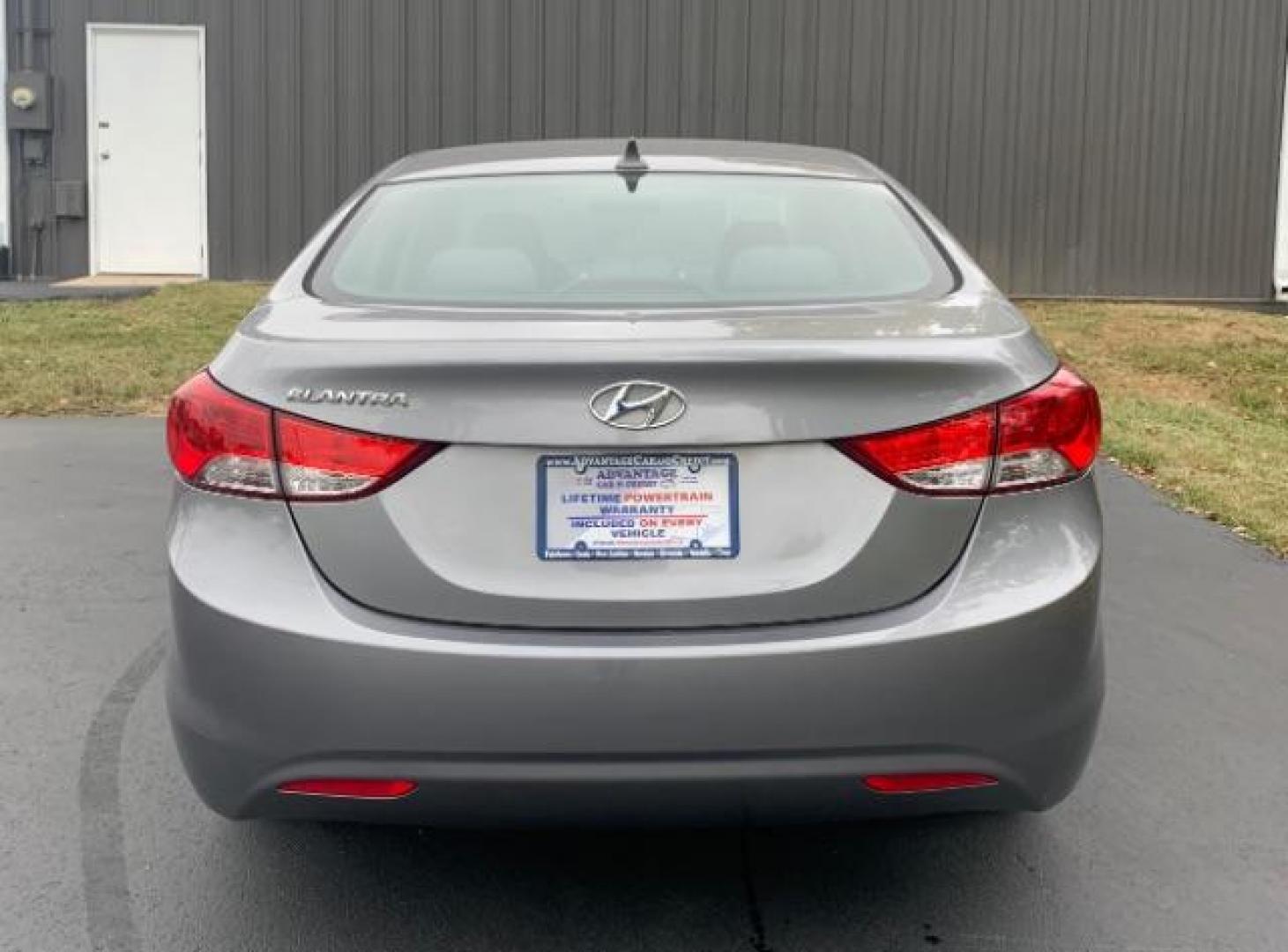 2012 Harbor Gray Metallic Hyundai Elantra GLS A/T (KMHDH4AE3CU) with an 1.8L L4 DOHC 16V engine, 6-Speed Automatic transmission, located at 1099 N County Rd 25A, Troy, OH, 45373, (937) 908-9800, 40.057079, -84.212883 - Photo#4