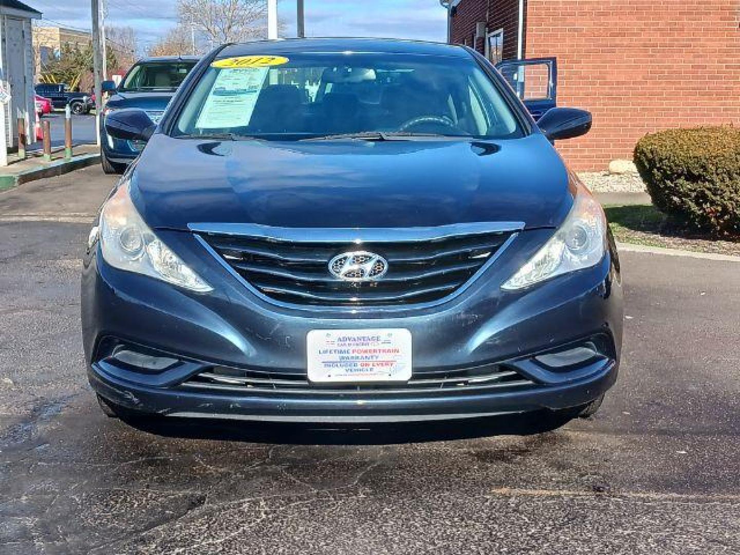 2012 Pacific Blue Pearl Hyundai Sonata GLS Auto (5NPEB4AC6CH) with an 2.4L L4 DOHC 16V engine, 6-Speed Automatic transmission, located at 1951 S Dayton Lakeview Rd., New Carlisle, OH, 45344, (937) 908-9800, 39.890999, -84.050255 - Photo#1