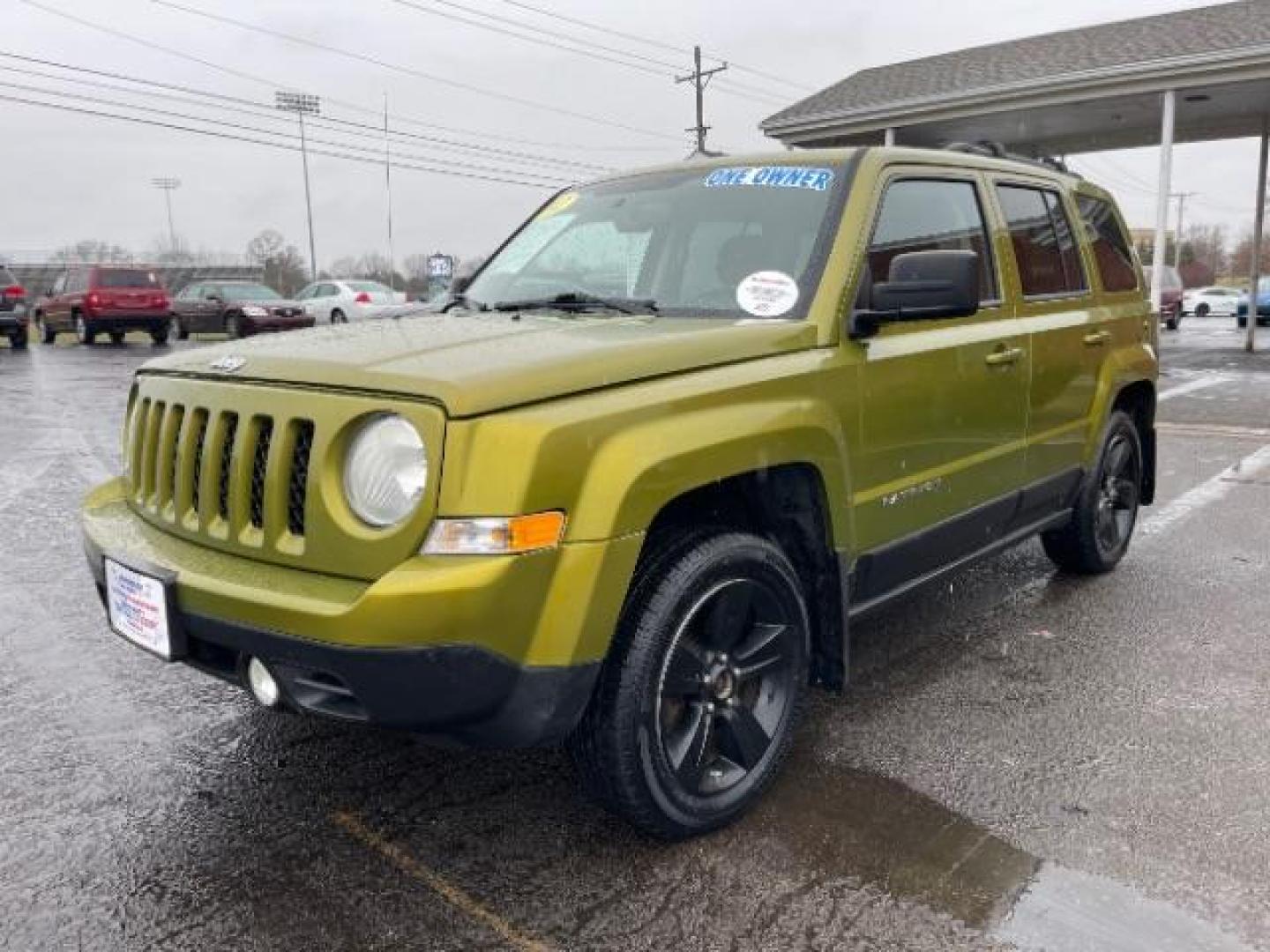 2012 Rescue Green Metallic Jeep Patriot Latitude 4WD (1C4NJRFB8CD) with an 2.4L L4 DOHC 16V engine, located at 1951 S Dayton Lakeview Rd., New Carlisle, OH, 45344, (937) 908-9800, 39.890999, -84.050255 - Photo#1