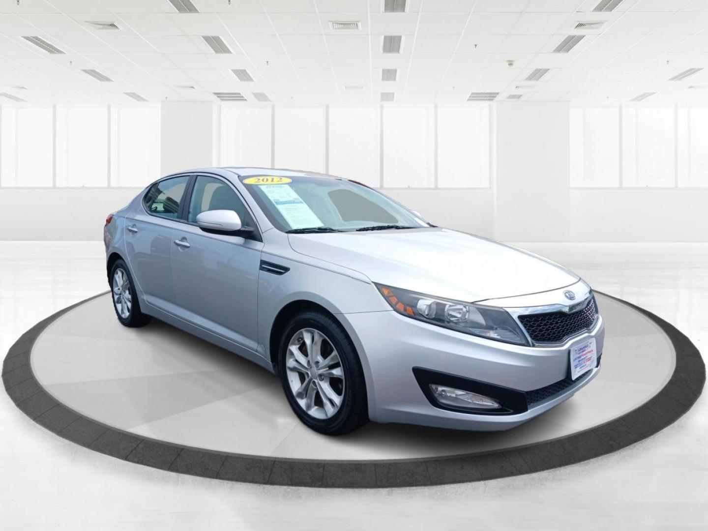 2012 Titanium Metallic Kia Optima EX (5XXGN4A7XCG) with an 2.4L L4 DOHC 16V engine, 6-Speed Automatic transmission, located at 4508 South Dixie Dr, Moraine, OH, 45439, (937) 908-9800, 39.689976, -84.218452 - Photo#0