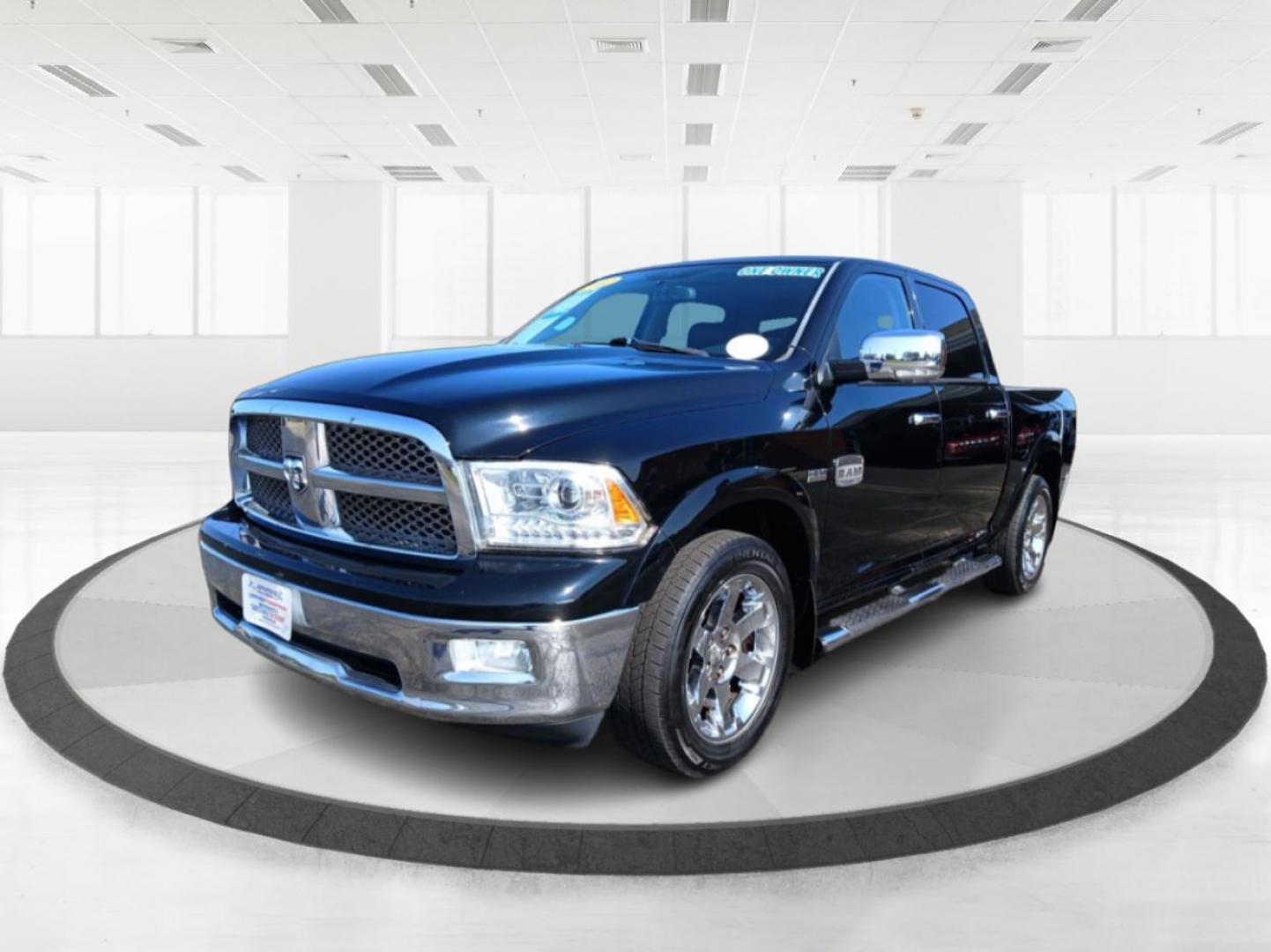 2012 Black Dodge Ram 1500 Laramie Longhorn Edition Crew Cab 4WD (1C6RD7PT6CS) with an 5.7L V8 OHV 16V engine, 6-Speed Automatic transmission, located at 401 Woodman Dr, Riverside, OH, 45431, (937) 908-9800, 39.760899, -84.123421 - Photo#7