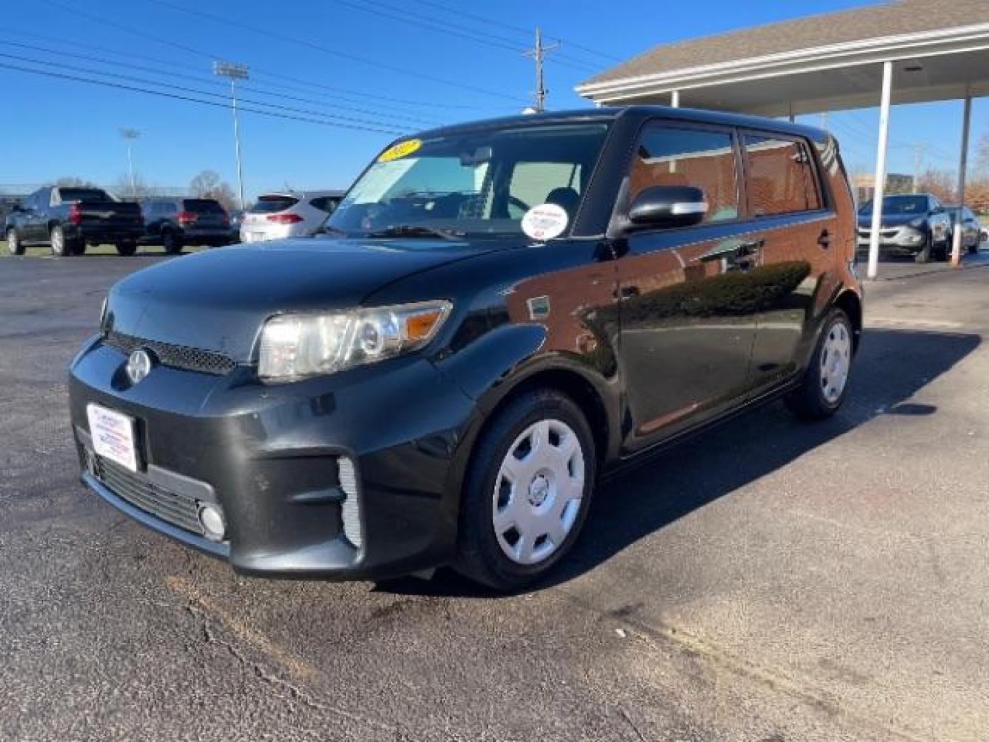 2012 Black Scion xB 5-Door Wagon 4-Spd AT (JTLZE4FE9CJ) with an 2.4L L4 DOHC 16V engine, 4-Speed Automatic transmission, located at 1099 N County Rd 25A, Troy, OH, 45373, (937) 908-9800, 40.057079, -84.212883 - Photo#1