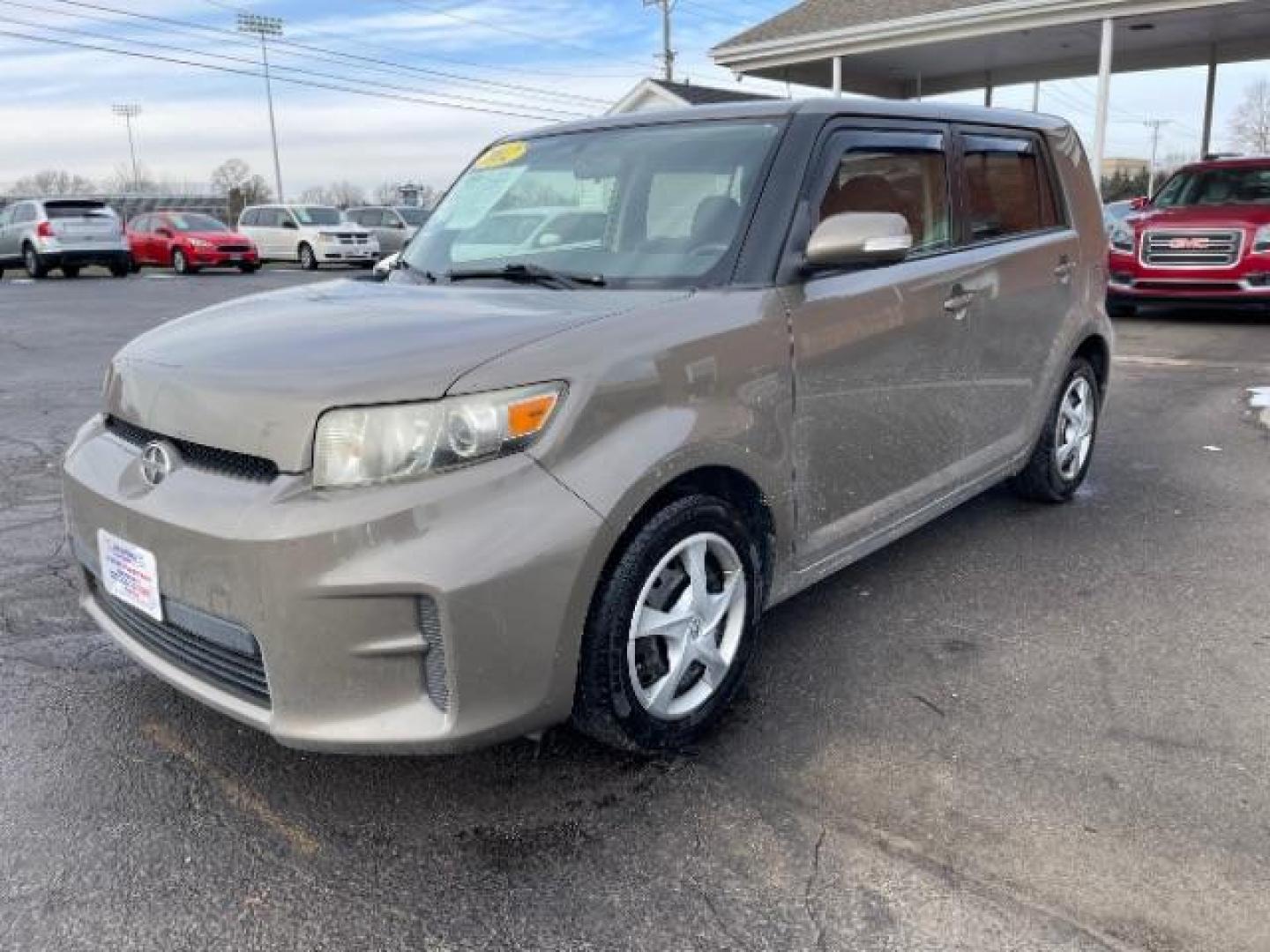 2012 Army Rock Metallic Scion xB 5-Door Wagon 4-Spd AT (JTLZE4FE5CJ) with an 2.4L L4 DOHC 16V engine, 4-Speed Automatic transmission, located at 401 Woodman Dr, Riverside, OH, 45431, (937) 908-9800, 39.760899, -84.123421 - Photo#1