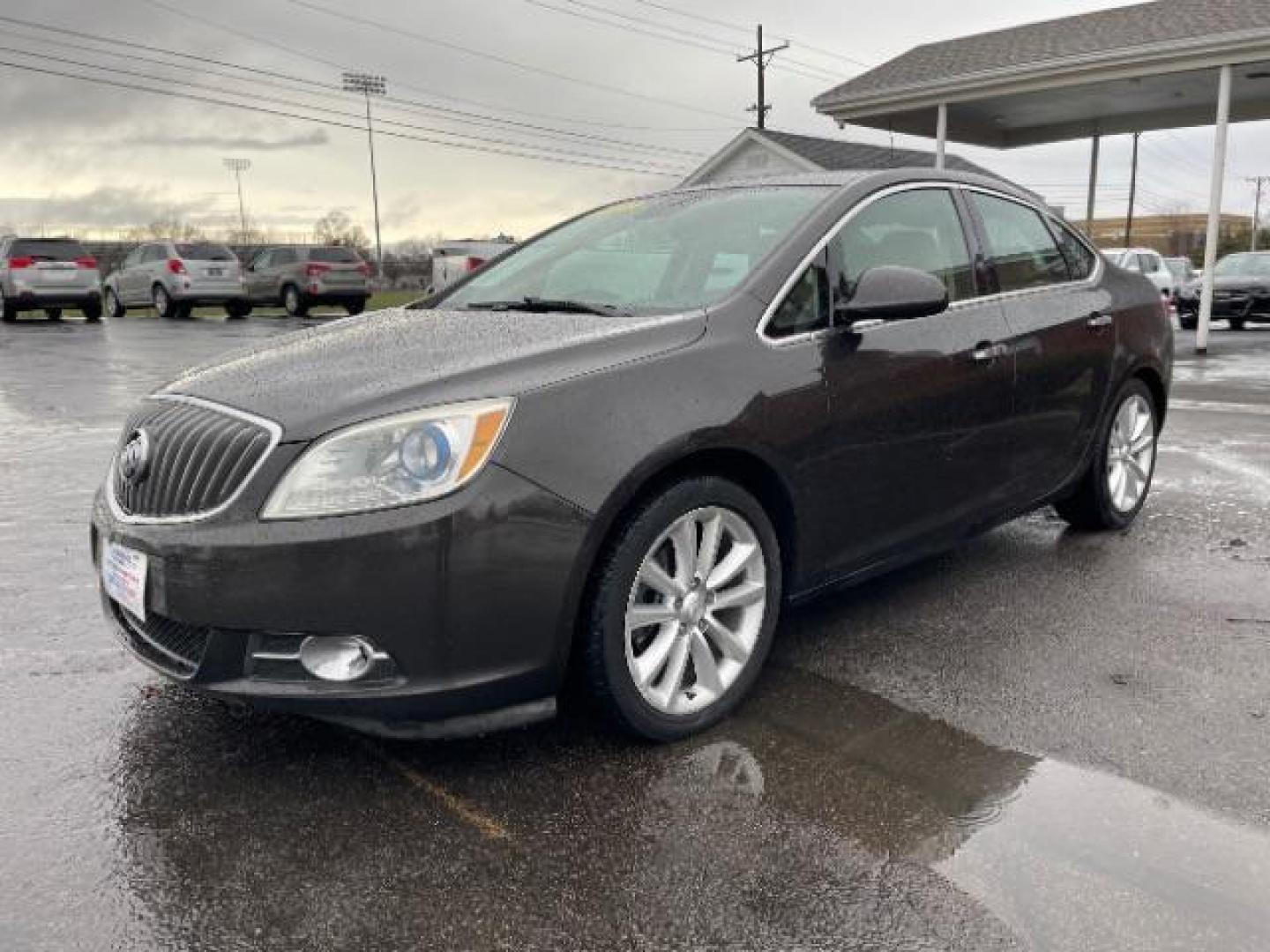 2013 Cyber Gray Metallic Buick Verano Base (1G4PP5SK6D4) with an 2.4L L4 DOHC 16V FFV engine, 6-Speed Automatic transmission, located at 1184 Kauffman Ave, Fairborn, OH, 45324, (937) 908-9800, 39.807072, -84.030914 - Photo#1