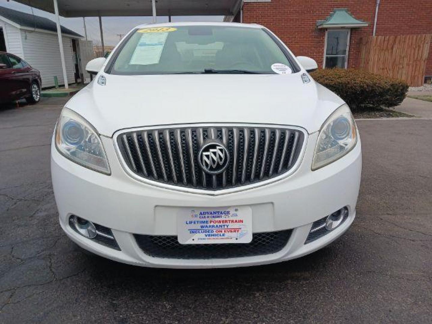 2013 Summit White Buick Verano Base (1G4PP5SKXD4) with an 2.4L L4 DOHC 16V FFV engine, 6-Speed Automatic transmission, located at 4508 South Dixie Dr, Moraine, OH, 45439, (937) 908-9800, 39.689976, -84.218452 - Photo#1