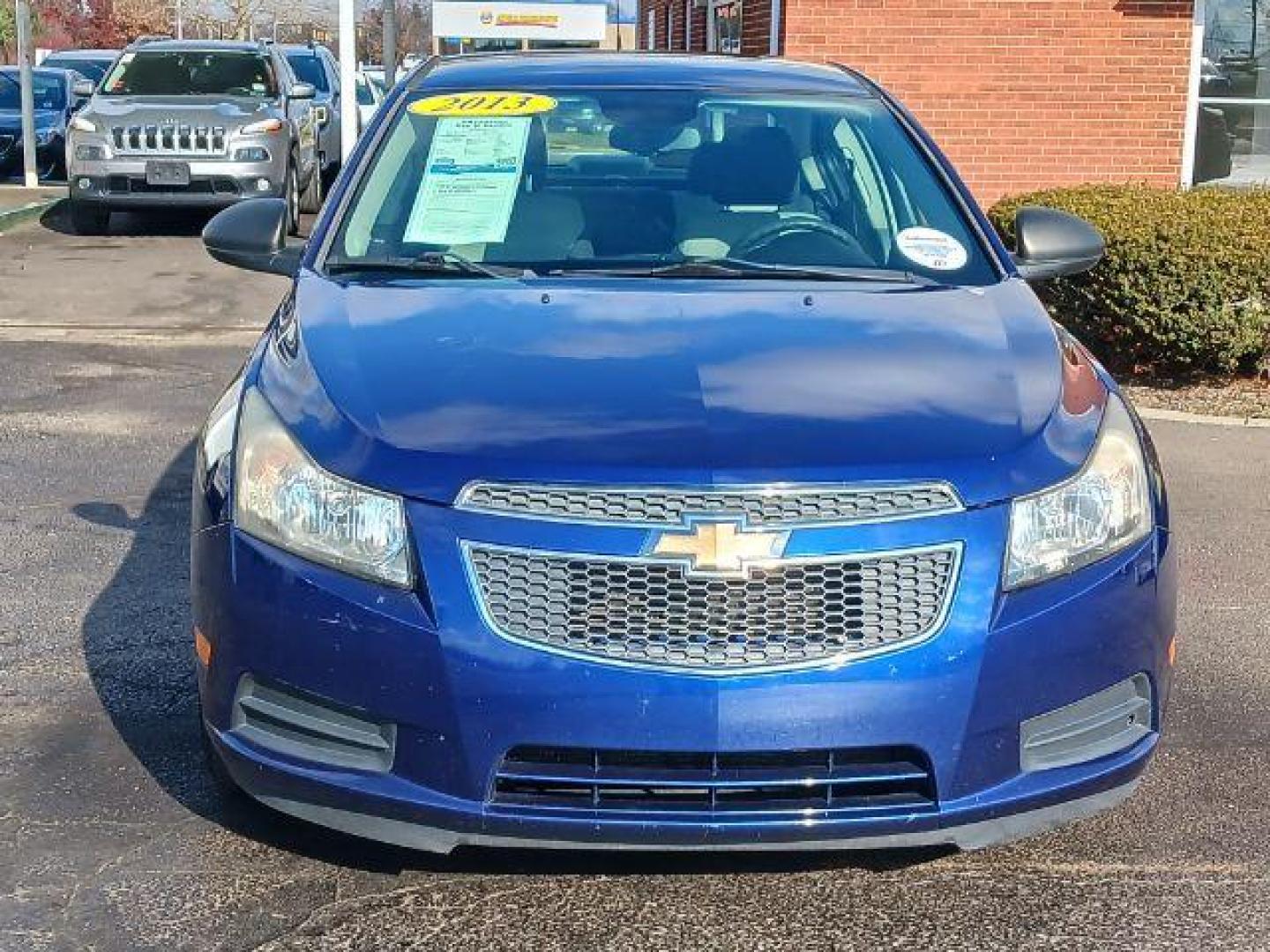 2013 Blue Chevrolet Cruze LS Auto (1G1PA5SH8D7) with an 1.8L L4 DOHC 16V FFV engine, 6-Speed Automatic transmission, located at 401 Woodman Dr, Riverside, OH, 45431, (937) 908-9800, 39.760899, -84.123421 - Photo#1