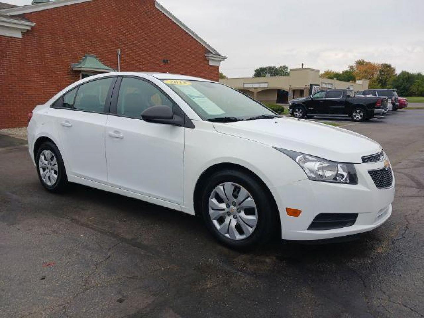 2013 Summit White Chevrolet Cruze LS Auto (1G1PA5SGXD7) with an 1.8L L4 DOHC 16V engine, 6-Speed Automatic transmission, located at 4508 South Dixie Dr, Moraine, OH, 45439, (937) 908-9800, 39.689976, -84.218452 - Photo#0