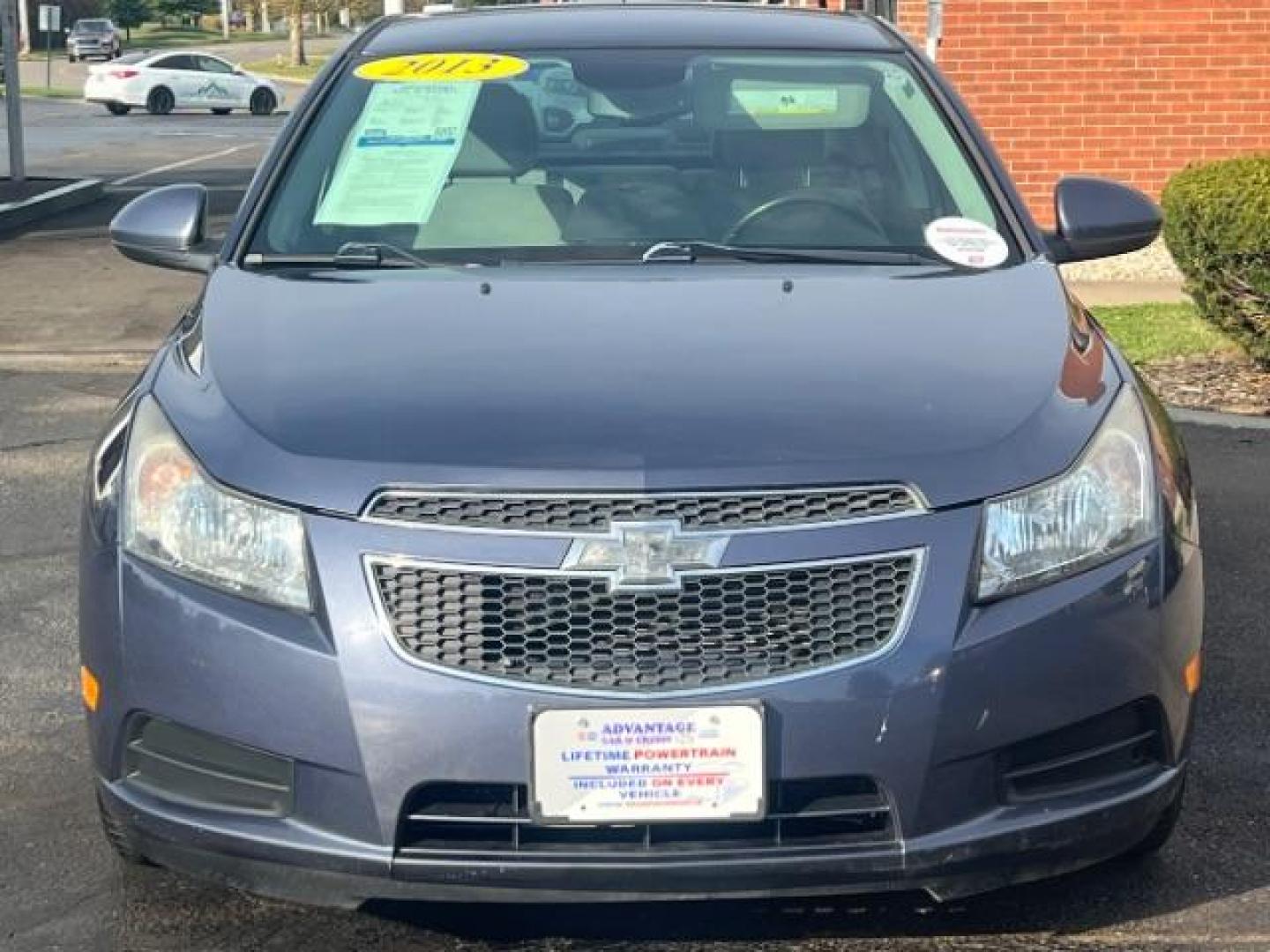 2013 Blue Topaz Metallic Chevrolet Cruze 1LT Auto (1G1PC5SB1D7) with an 1.4L L4 DOHC 16V TURBO engine, 6-Speed Automatic transmission, located at 1230 East Main St, Xenia, OH, 45385, (937) 908-9800, 39.688026, -83.910172 - Photo#1