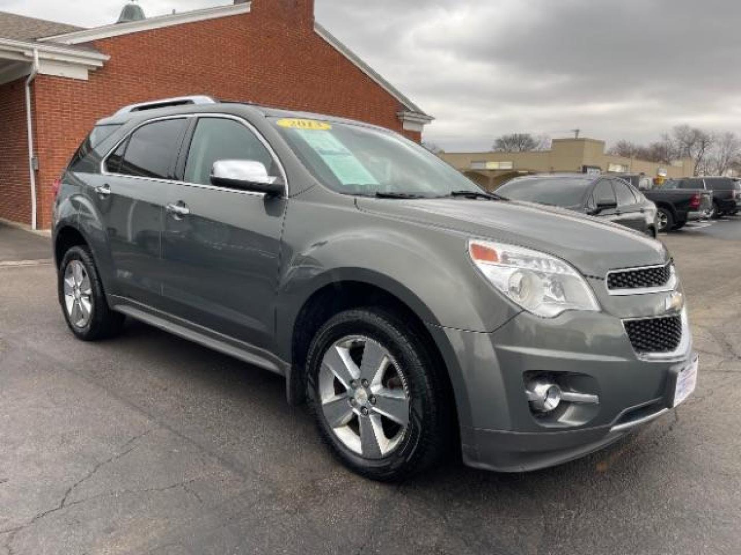 2013 Tungsten Metallic Chevrolet Equinox LTZ 2WD (2GNALFEK2D6) with an 2.4L L4 DOHC 16V engine, 6-Speed Automatic transmission, located at 1099 N County Rd 25A, Troy, OH, 45373, (937) 908-9800, 40.057079, -84.212883 - Photo#0