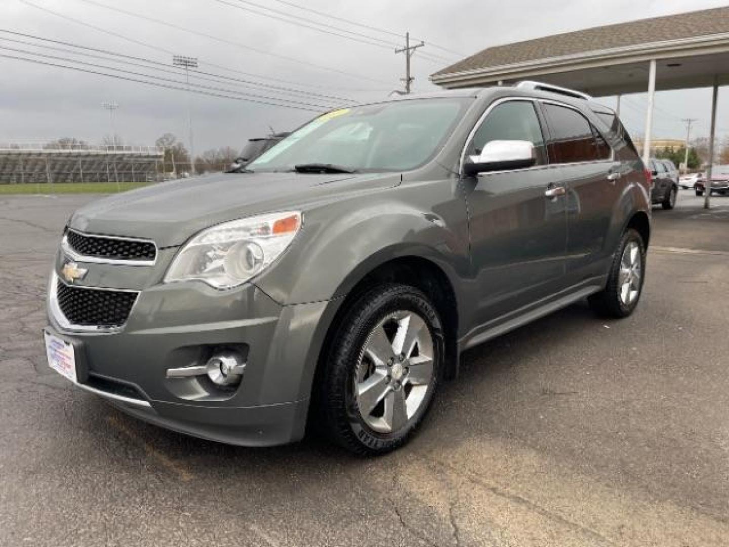 2013 Tungsten Metallic Chevrolet Equinox LTZ 2WD (2GNALFEK2D6) with an 2.4L L4 DOHC 16V engine, 6-Speed Automatic transmission, located at 1099 N County Rd 25A, Troy, OH, 45373, (937) 908-9800, 40.057079, -84.212883 - Photo#1