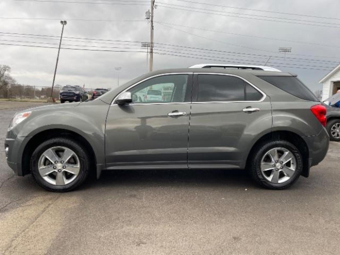 2013 Tungsten Metallic Chevrolet Equinox LTZ 2WD (2GNALFEK2D6) with an 2.4L L4 DOHC 16V engine, 6-Speed Automatic transmission, located at 1099 N County Rd 25A, Troy, OH, 45373, (937) 908-9800, 40.057079, -84.212883 - Photo#2