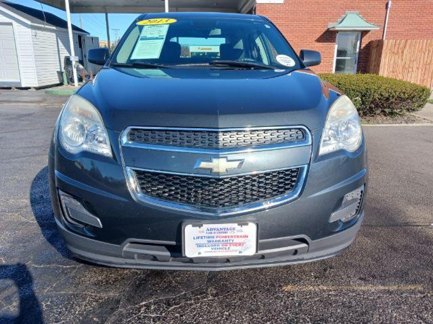 2013 Ashen Gray Metallic Chevrolet Equinox LS 2WD (2GNALBEK6D6) with an 2.4L L4 DOHC 16V engine, 6-Speed Automatic transmission, located at 4508 South Dixie Dr, Moraine, OH, 45439, (937) 908-9800, 39.689976, -84.218452 - Photo#1