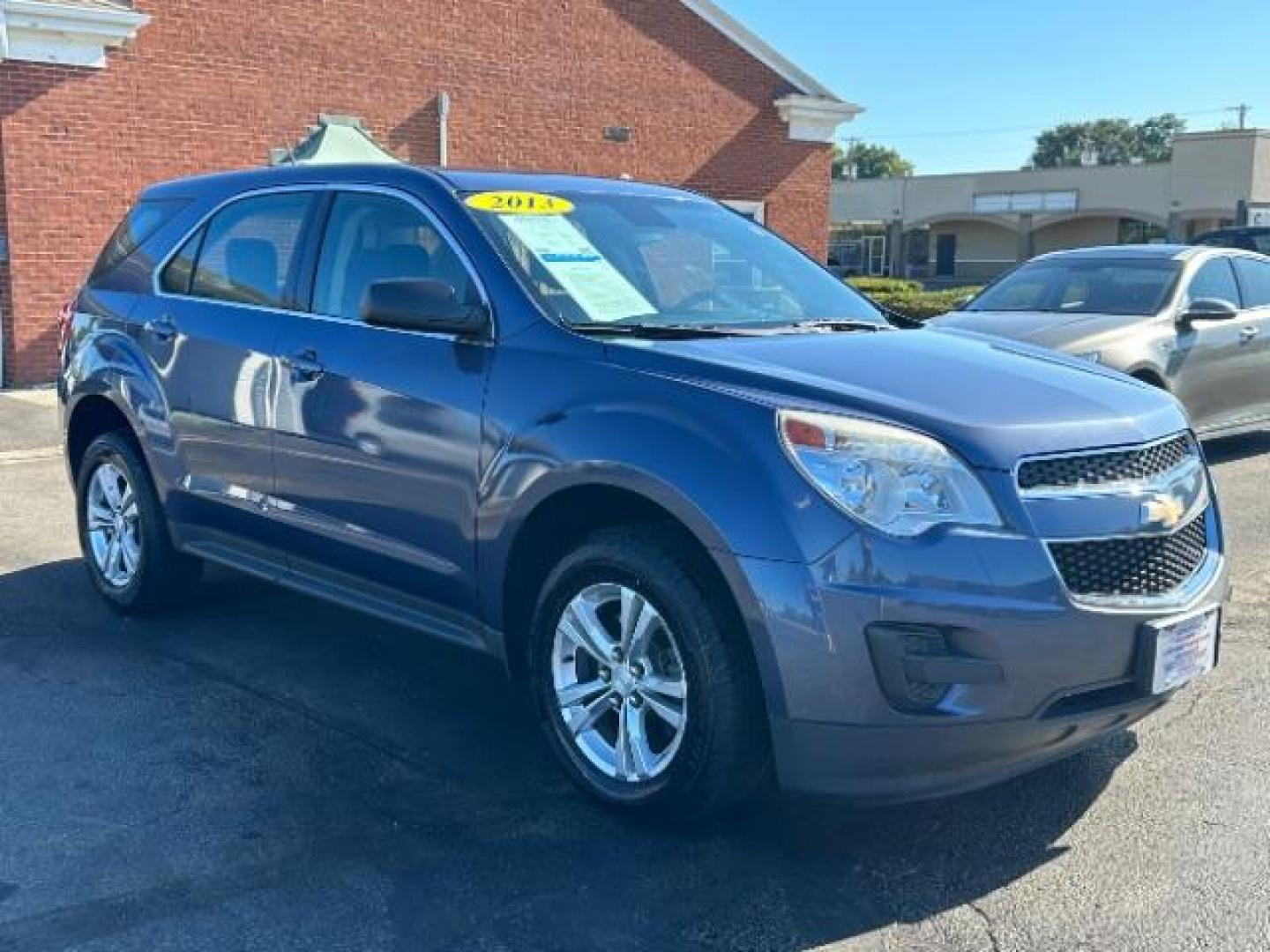 2013 Atlantis Blue Metallic Chevrolet Equinox LS 2WD (2GNALBEK3D6) with an 2.4L L4 DOHC 16V engine, 6-Speed Automatic transmission, located at 1951 S Dayton Lakeview Rd., New Carlisle, OH, 45344, (937) 908-9800, 39.890999, -84.050255 - Photo#0