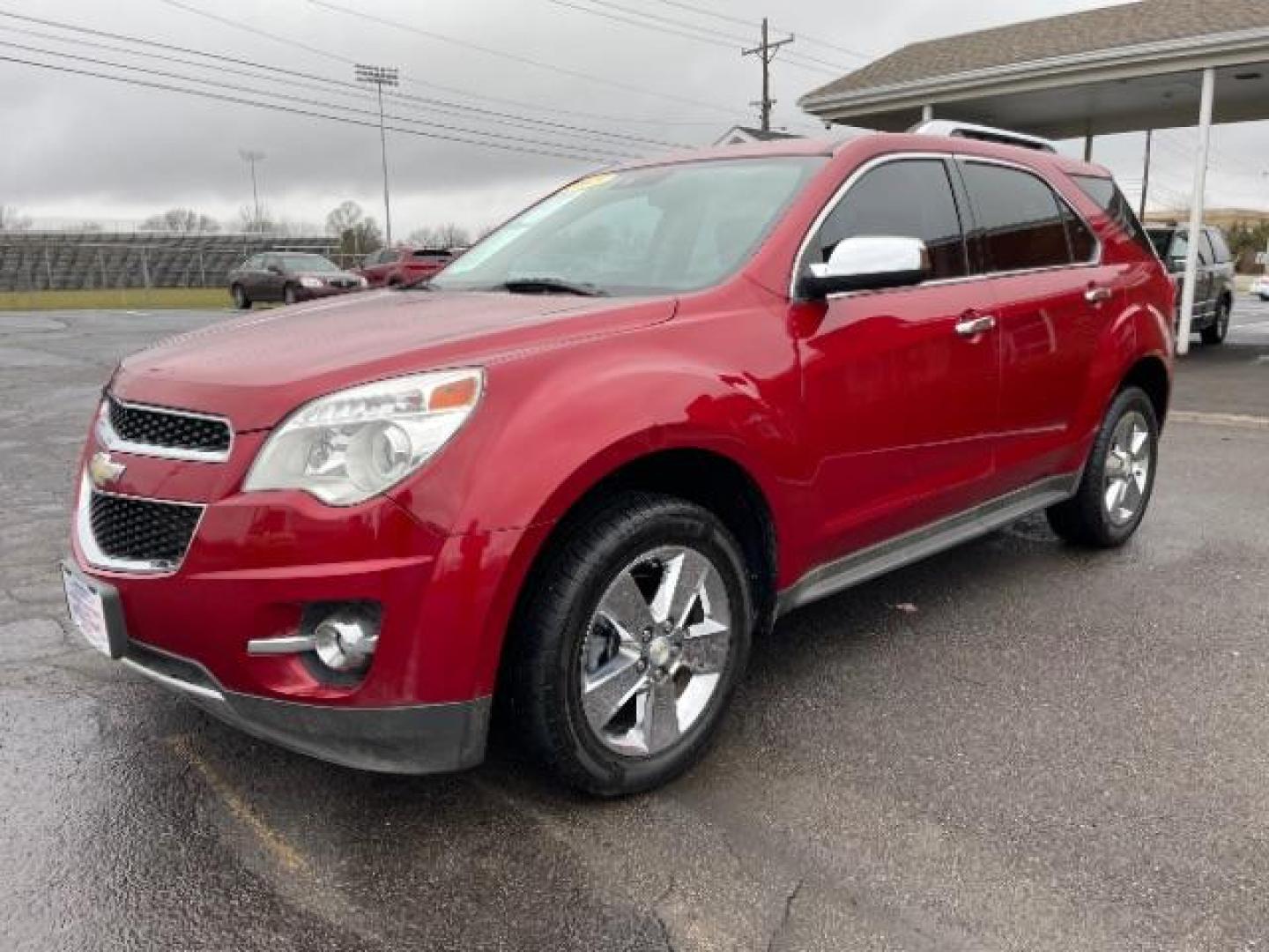 2013 Crystal Red Tintcoat Chevrolet Equinox LTZ AWD (2GNFLGE37D6) with an 3.6L V6 DOHC 24V engine, 6-Speed Automatic transmission, located at 401 Woodman Dr, Riverside, OH, 45431, (937) 908-9800, 39.760899, -84.123421 - Photo#1