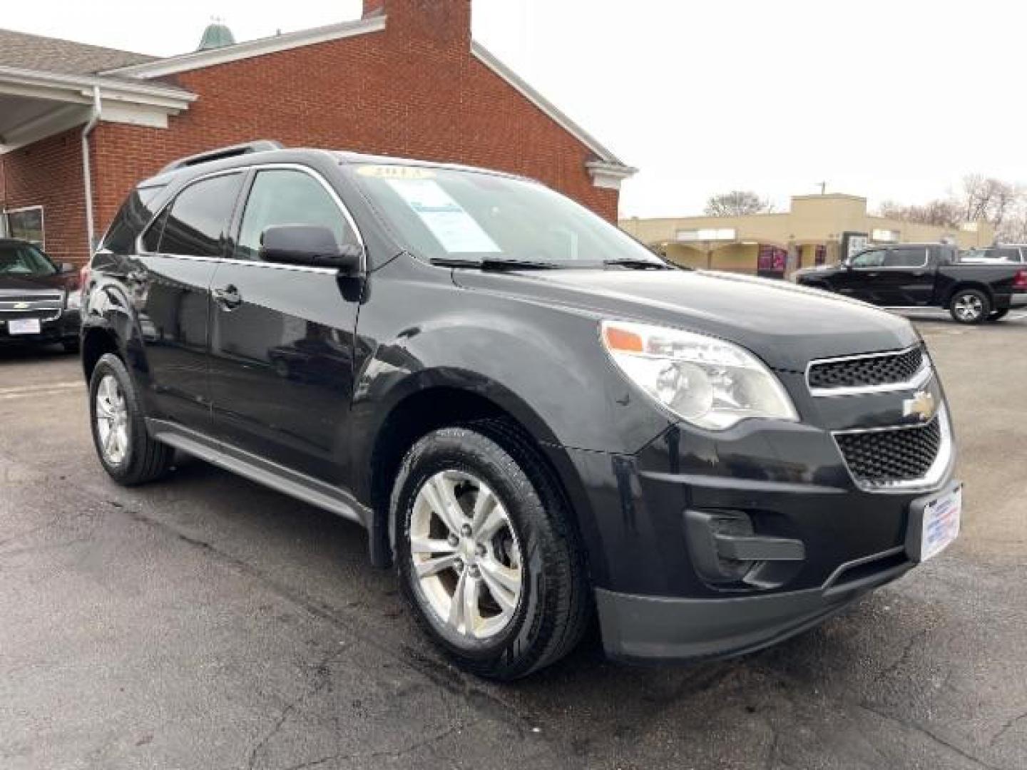 2013 Black Chevrolet Equinox 1LT 2WD (2GNALDEK9D6) with an 2.4L L4 DOHC 16V engine, 6-Speed Automatic transmission, located at 401 Woodman Dr, Riverside, OH, 45431, (937) 908-9800, 39.760899, -84.123421 - Photo#0