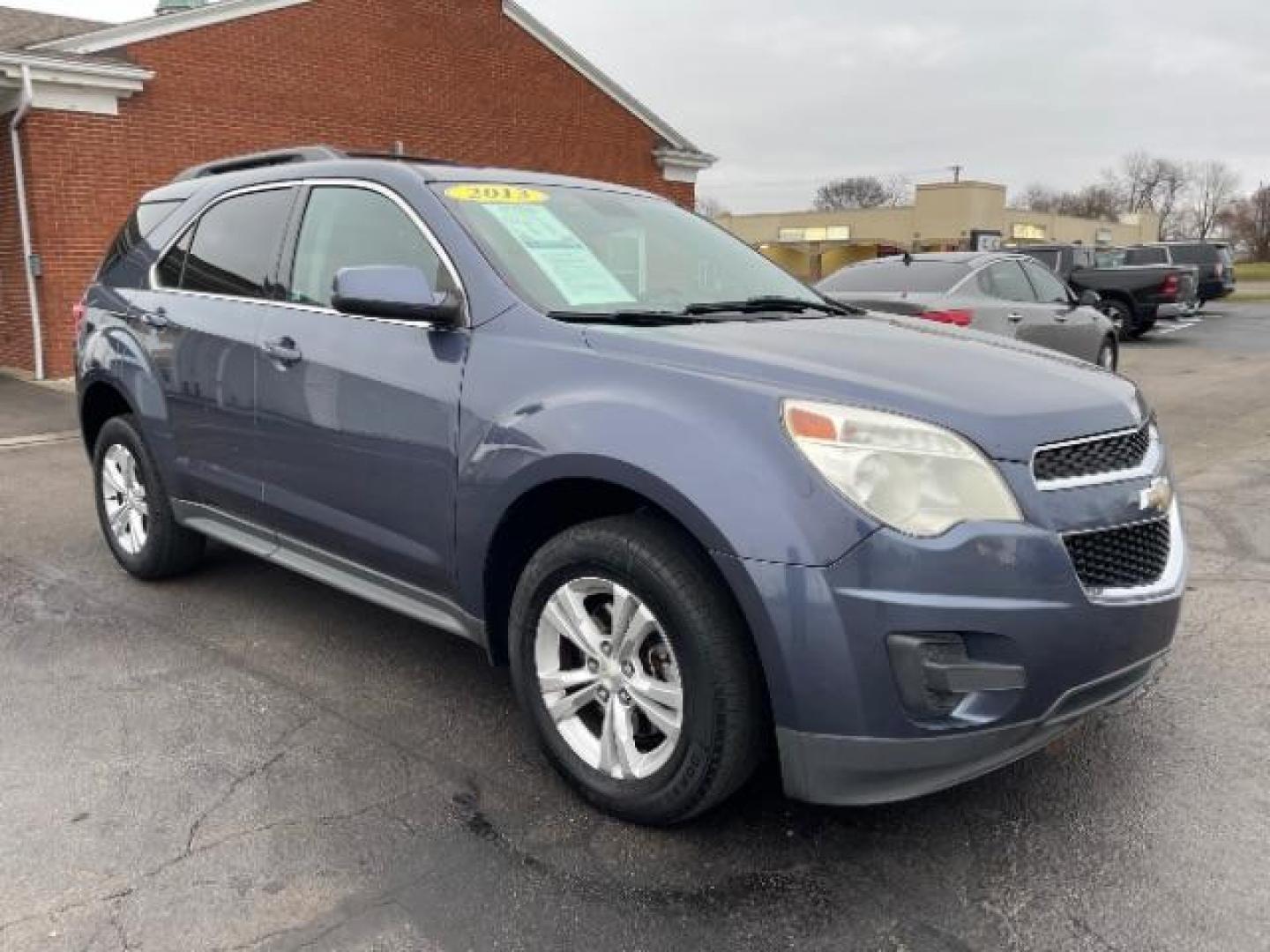 2013 Atlantis Blue Metallic Chevrolet Equinox 1LT AWD (2GNFLEEK2D6) with an 2.4L L4 DOHC 16V engine, 6-Speed Automatic transmission, located at 880 E. National Road, Vandalia, OH, 45377, (937) 908-9800, 39.891918, -84.183594 - Photo#0