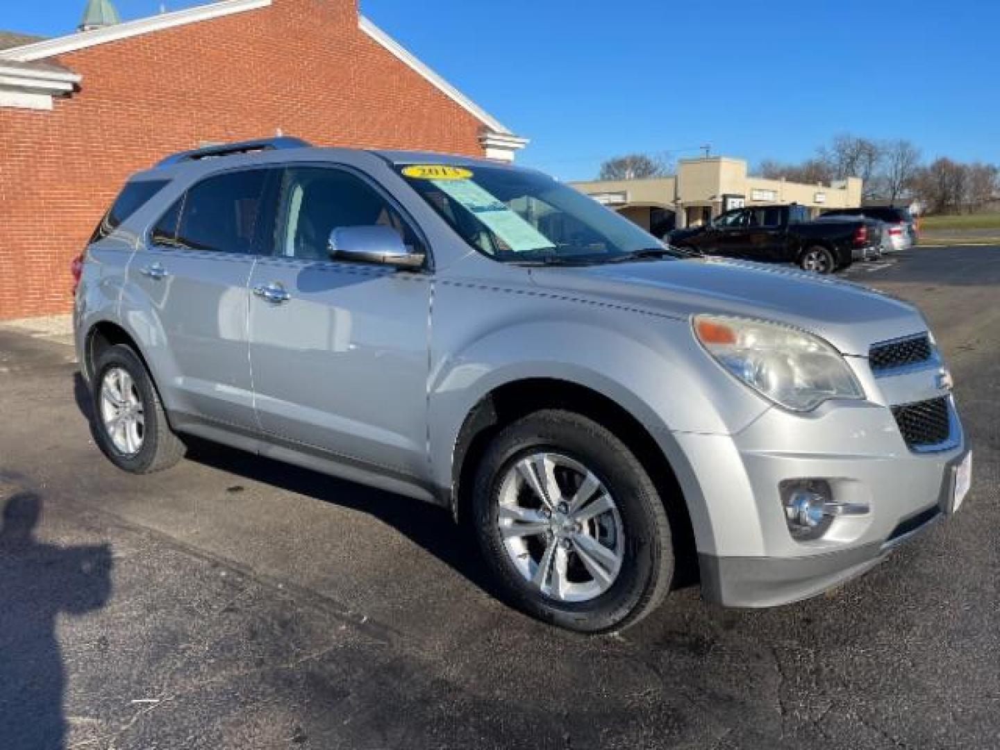 2013 Silver Ice Metallic Chevrolet Equinox LTZ 2WD (2GNALFEK0D6) with an 2.4L L4 DOHC 16V engine, 6-Speed Automatic transmission, located at 880 E. National Road, Vandalia, OH, 45377, (937) 908-9800, 39.891918, -84.183594 - Photo#0