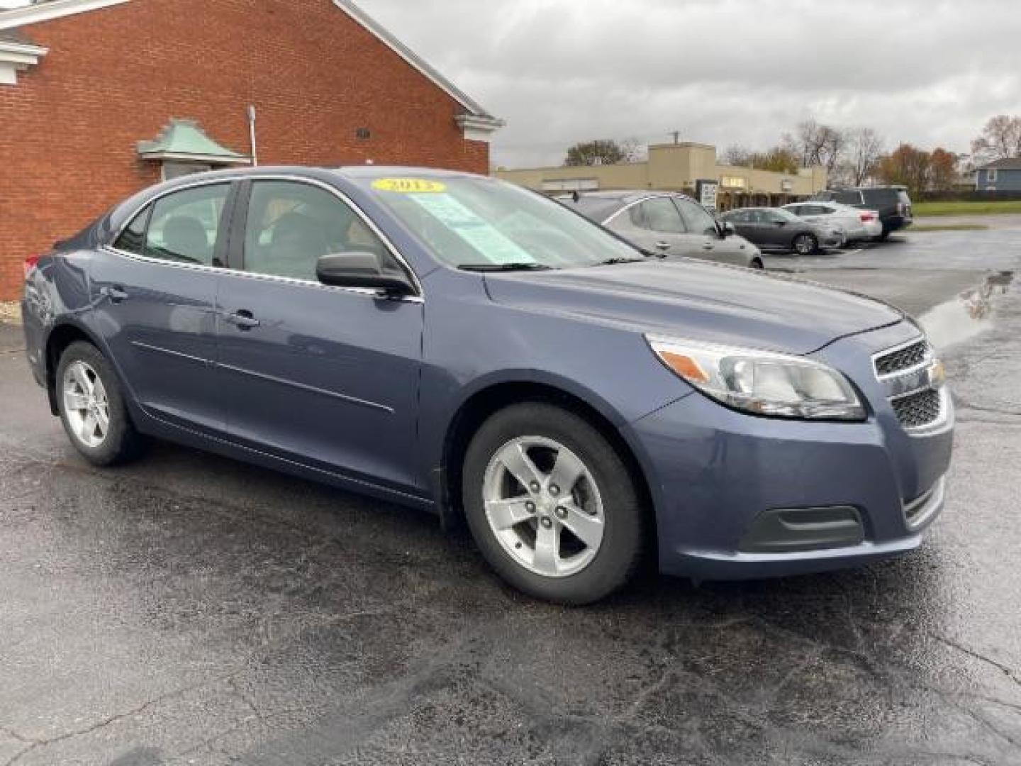 2013 Blue Chevrolet Malibu LS (1G11B5SA2DF) with an 2.5L L4 DOHC 16V engine, 6-Speed Automatic transmission, located at 4508 South Dixie Dr, Moraine, OH, 45439, (937) 908-9800, 39.689976, -84.218452 - Photo#0