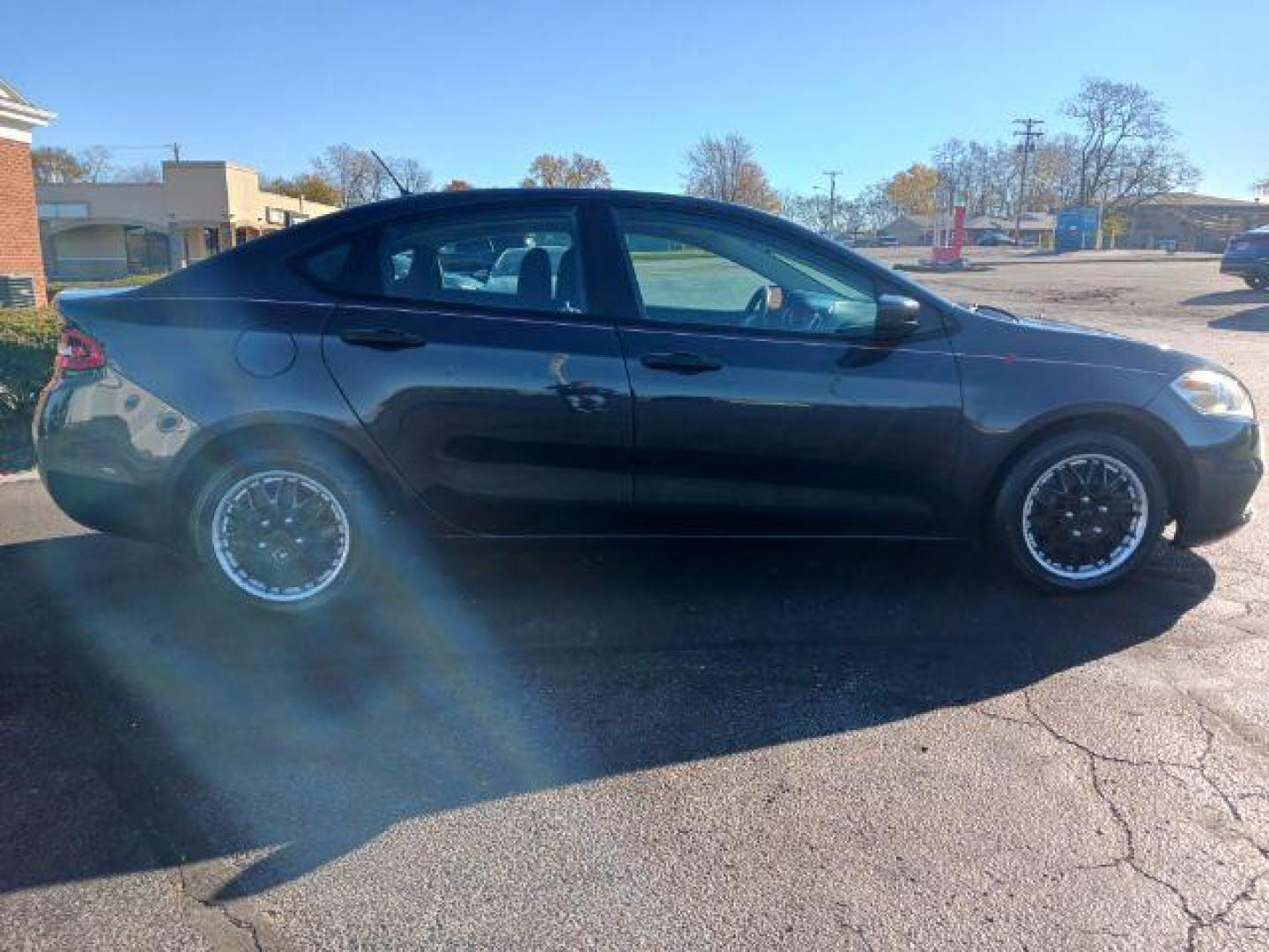 2013 Maximum Steel Metallic Dodge Dart SE (1C3CDFAAXDD) with an 2.0L L4 DOHC 16V TURBO engine, located at 4508 South Dixie Dr, Moraine, OH, 45439, (937) 908-9800, 39.689976, -84.218452 - Photo#4